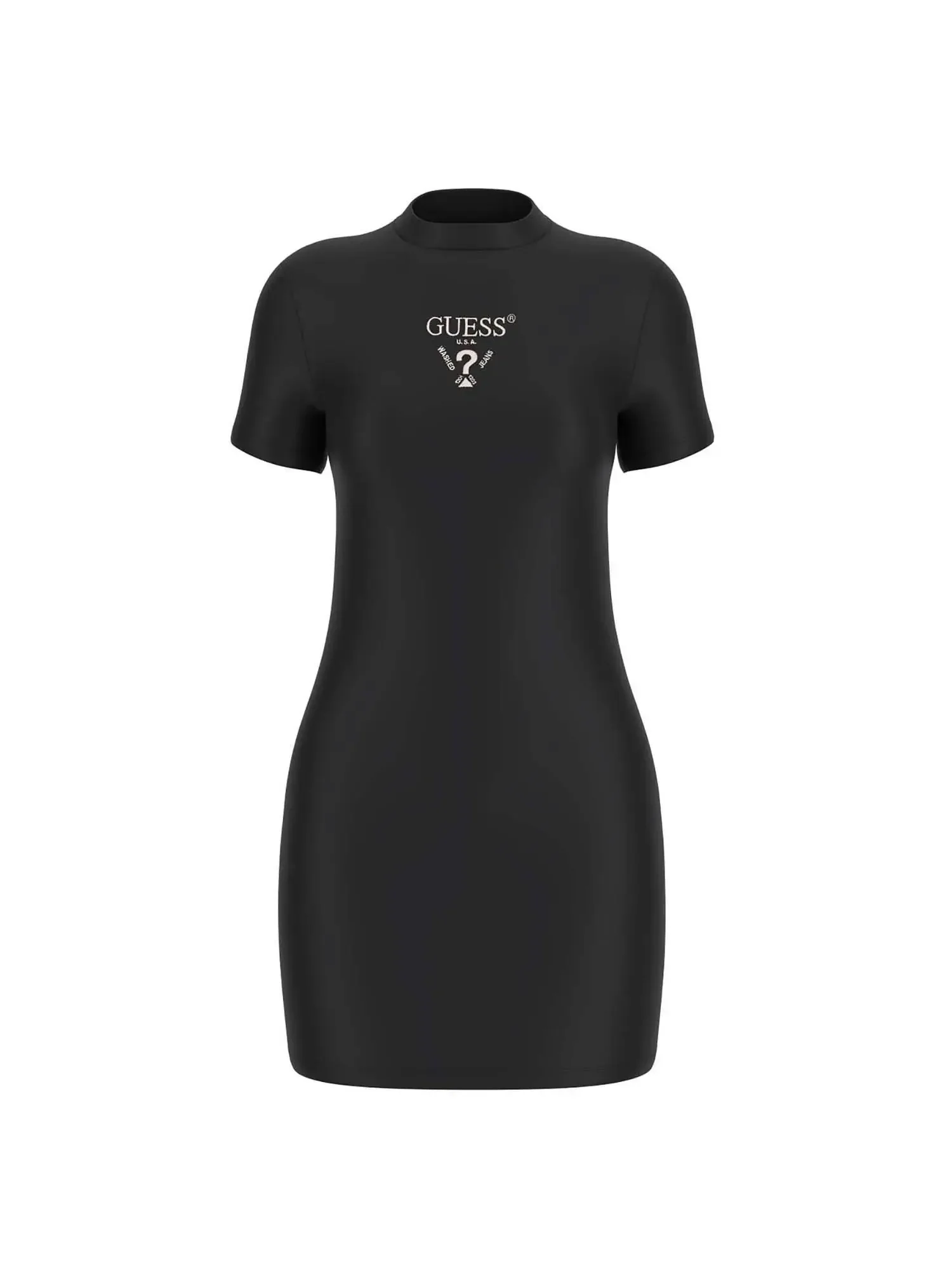 ABITO DONNA - GUESS ATHLEISURE NERO-BIANCO - V4YK02 KCDH1