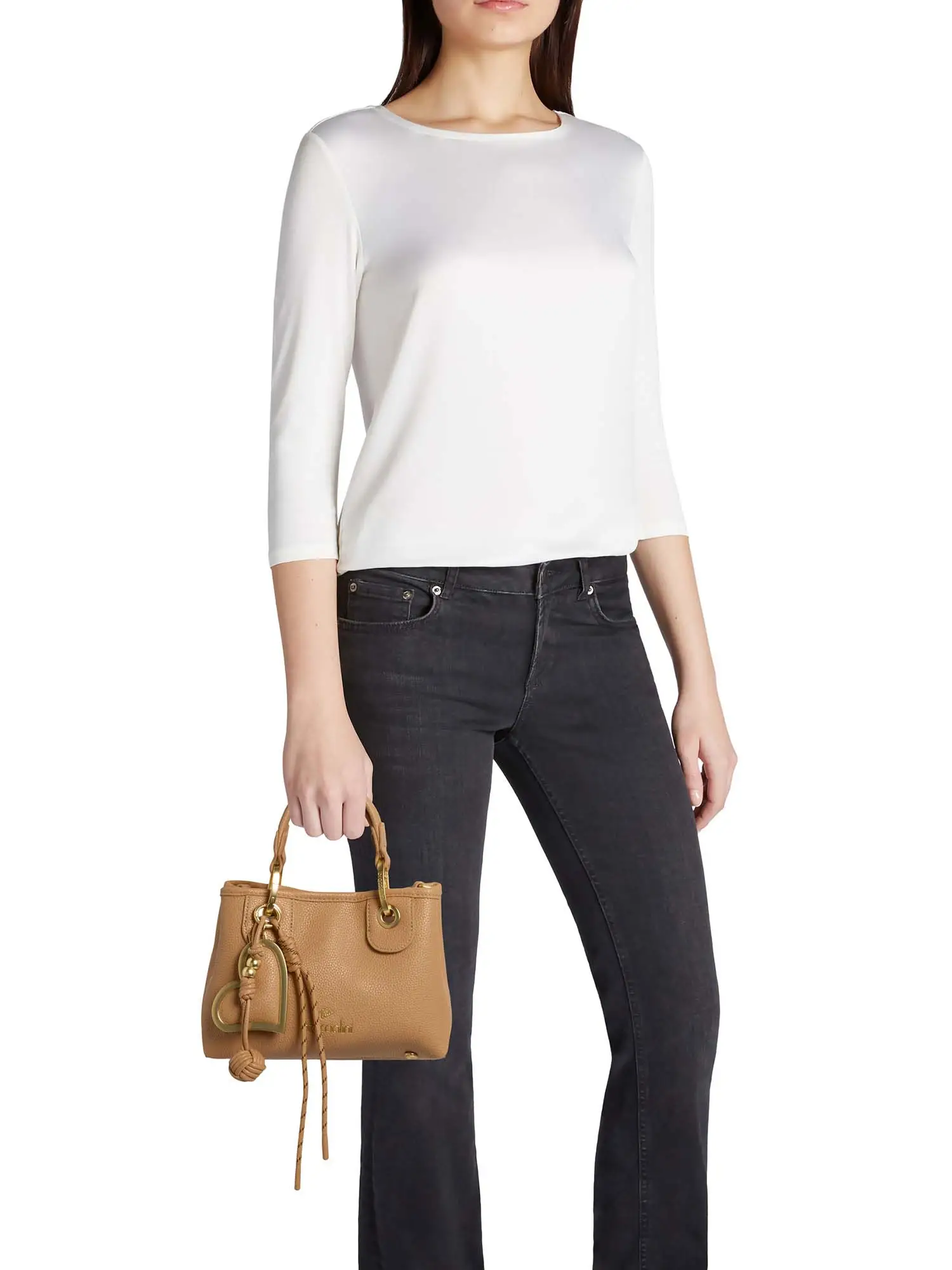 BORSA A MANO DONNA - BRACCIALINI BEIGE - B18843-YY - Image 5