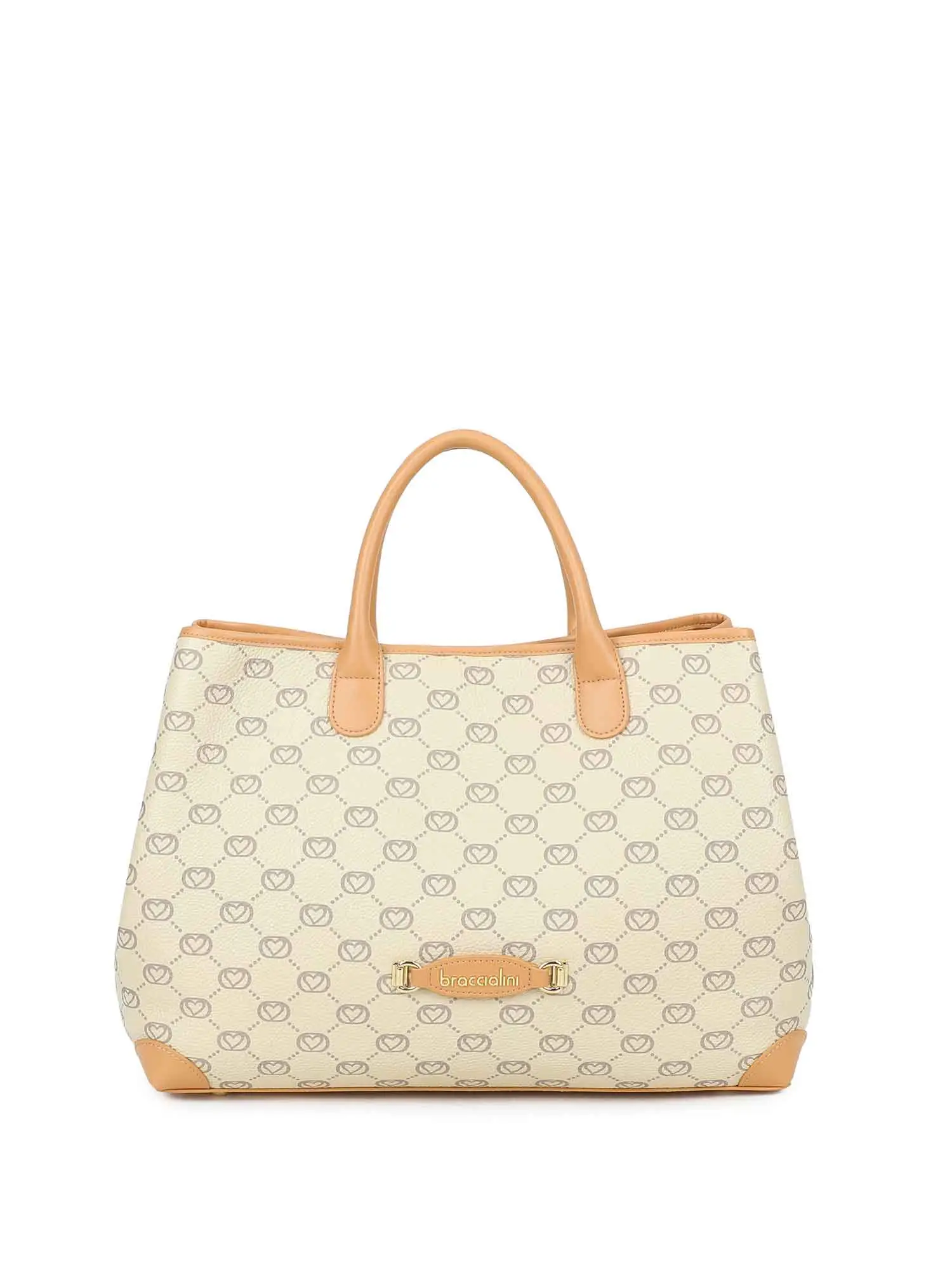 BORSA A MANO DONNA - BRACCIALINI BEIGE - B19051-PP