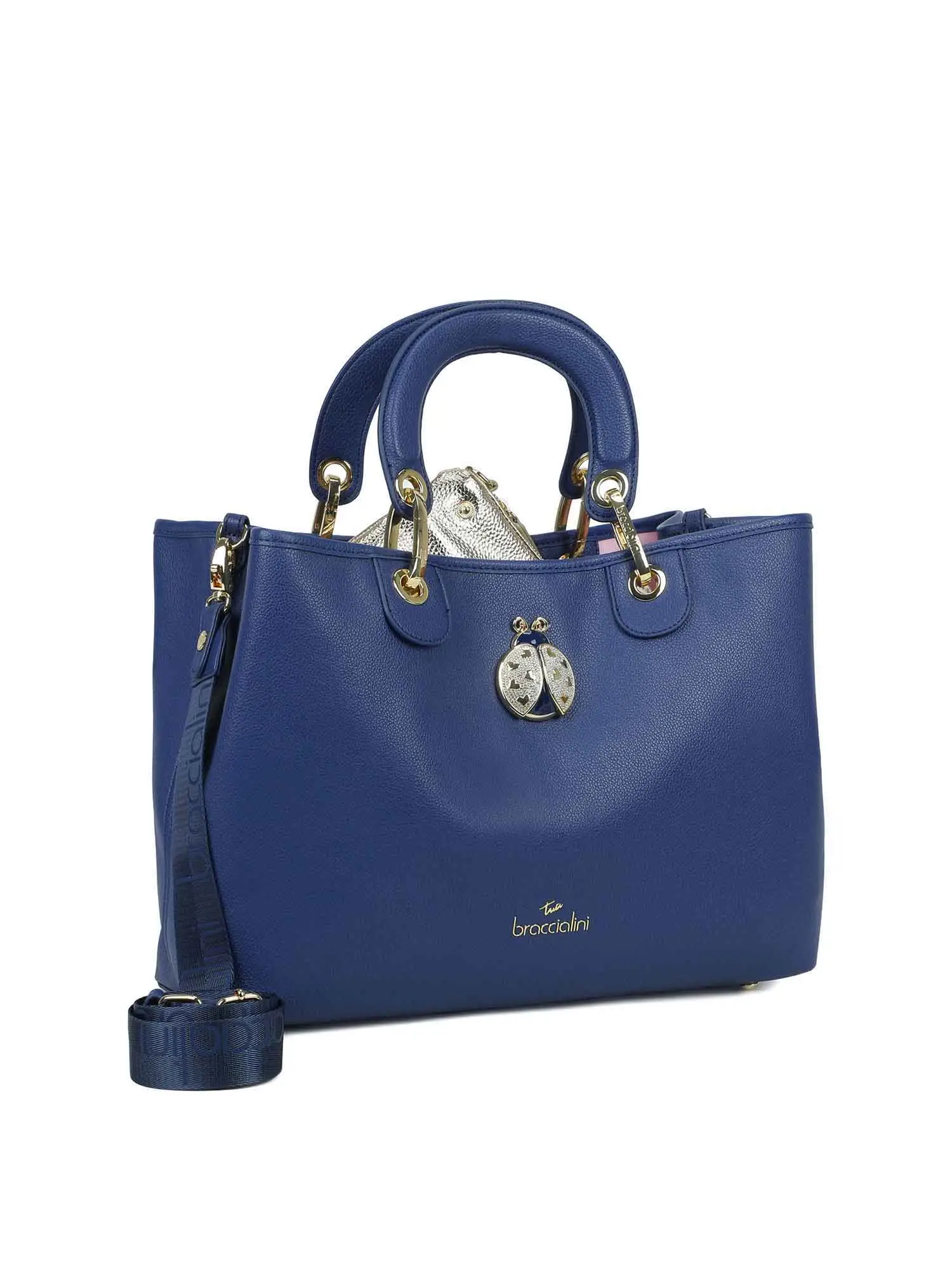 BORSA A MANO DONNA - BRACCIALINI BLU - B18850-YY - Image 2