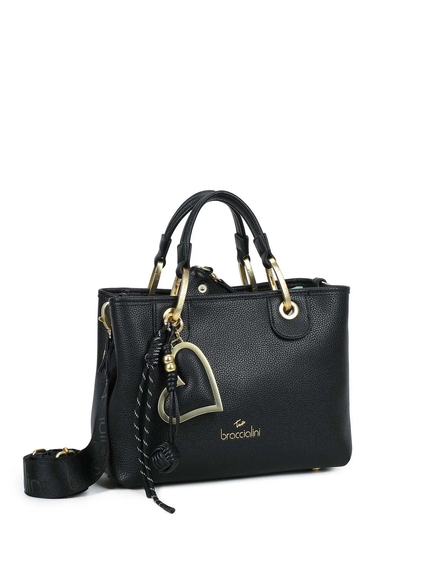 BORSA A MANO DONNA - BRACCIALINI NERO - B18841-YY - Image 2