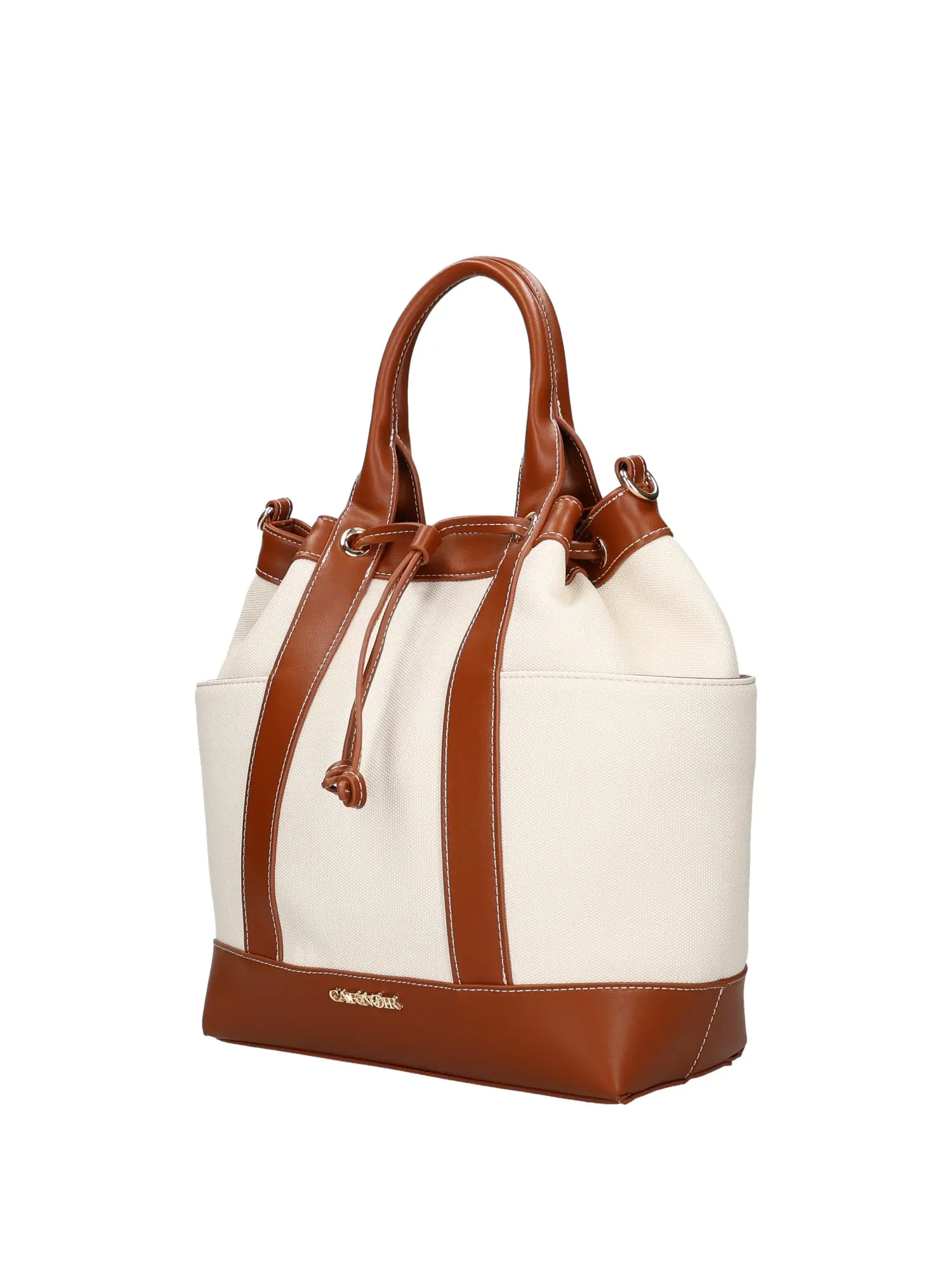 BORSA A MANO DONNA - CAFE NOIR CUOIO - C3MB1006 - Image 2