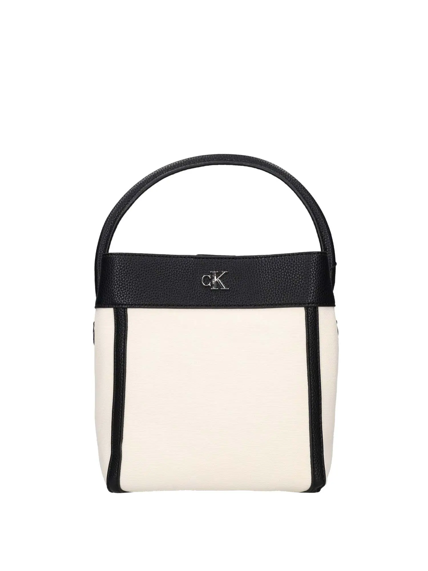 BORSA A MANO DONNA - CALVIN KLEIN BIANCO - LV04F3348G