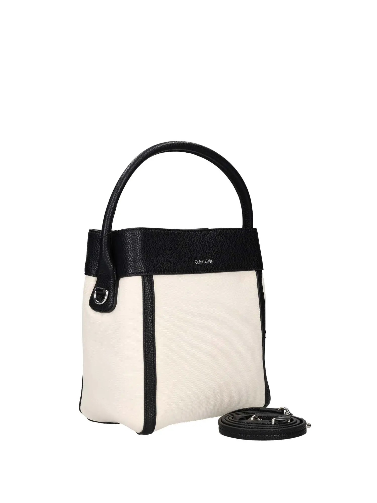 BORSA A MANO DONNA - CALVIN KLEIN BIANCO - LV04F3348G - Image 3