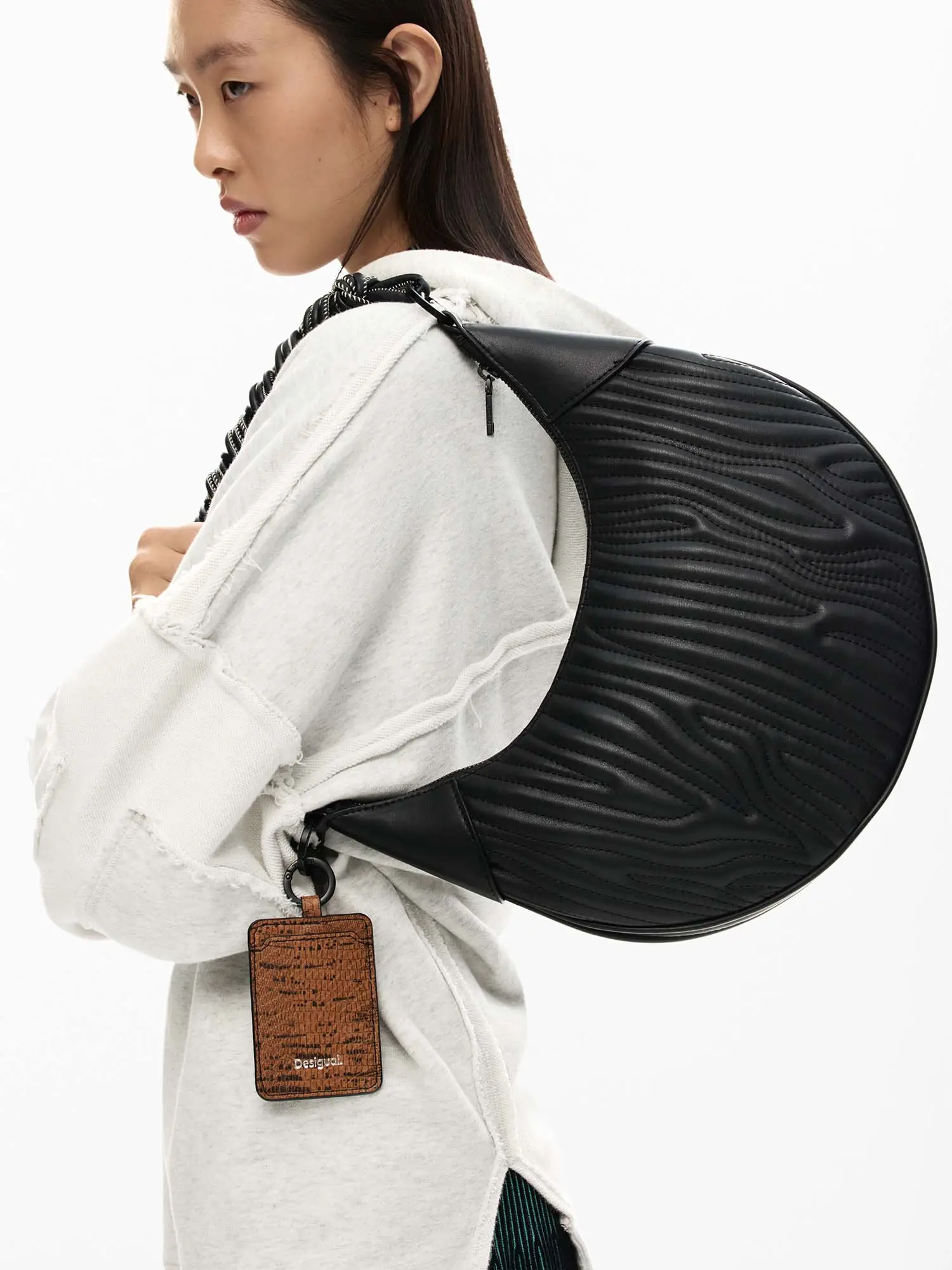 BORSA A MANO DONNA - DESIGUAL NERO - 26SAXPBC - Image 6