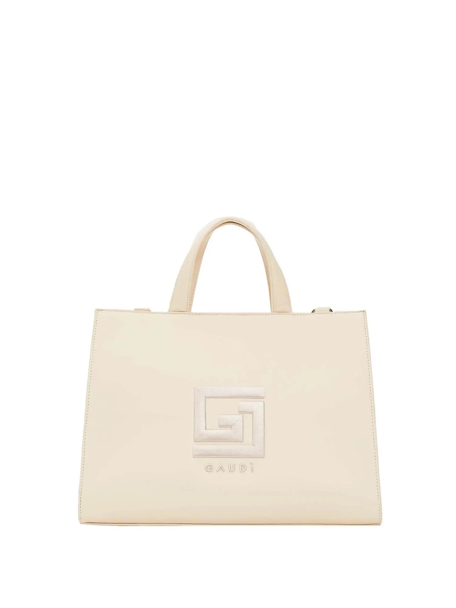 BORSA A MANO DONNA - GAUDI CREMA - V6AE-12730