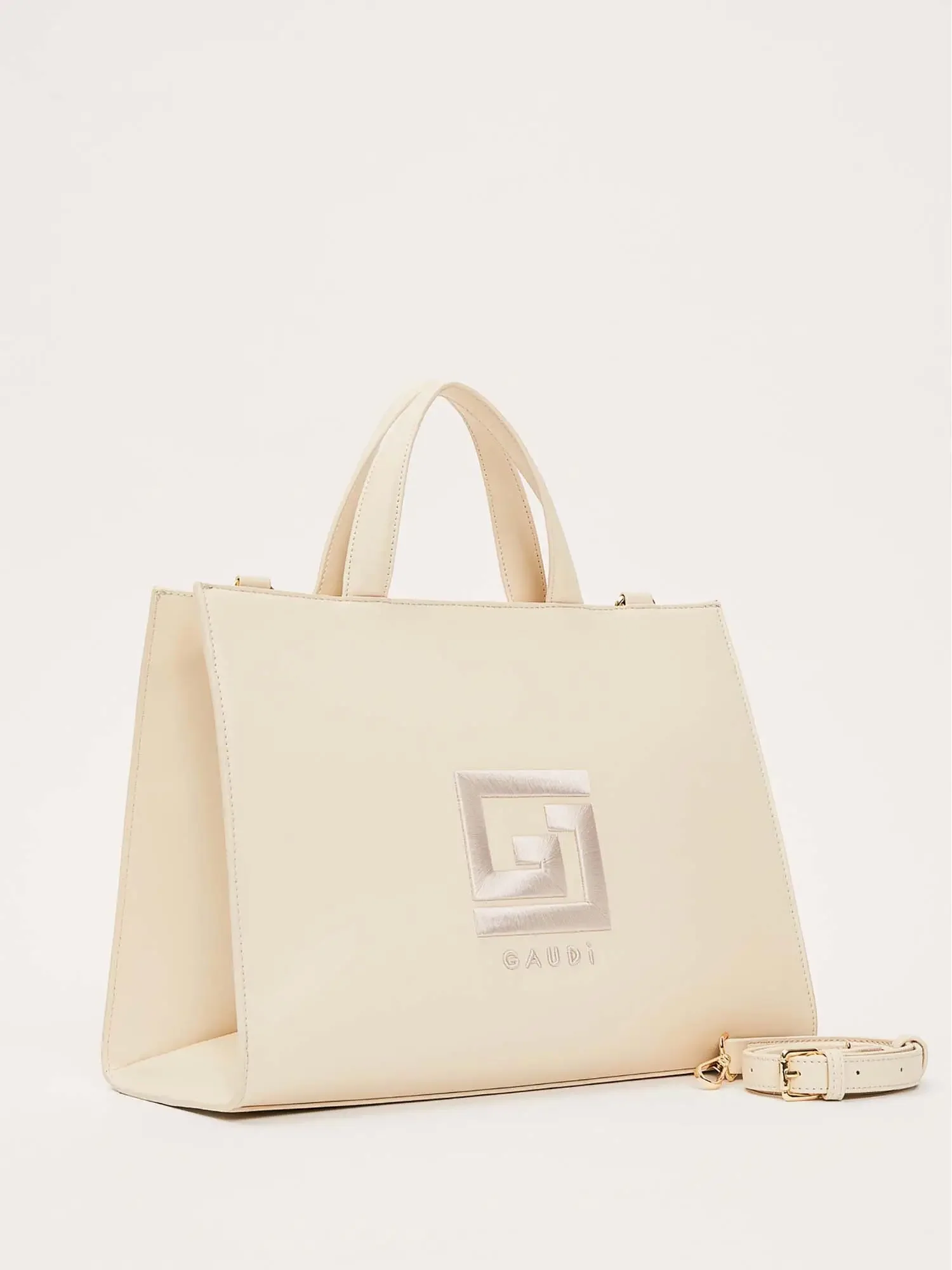 BORSA A MANO DONNA - GAUDI CREMA - V6AE-12730 - Image 2