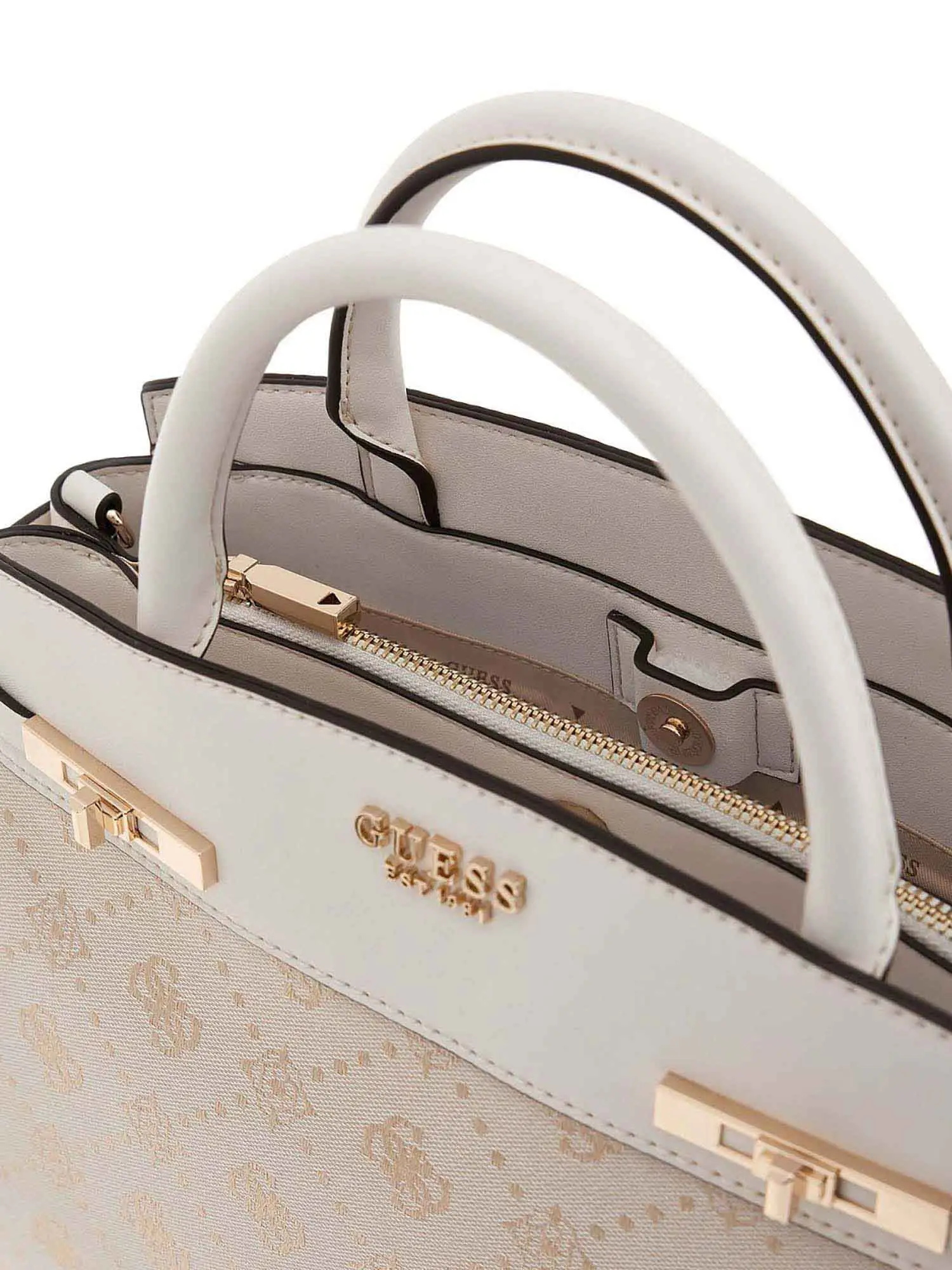 BORSA A MANO DONNA - GUESS BIANCO - HWJP99 02060 - Image 3