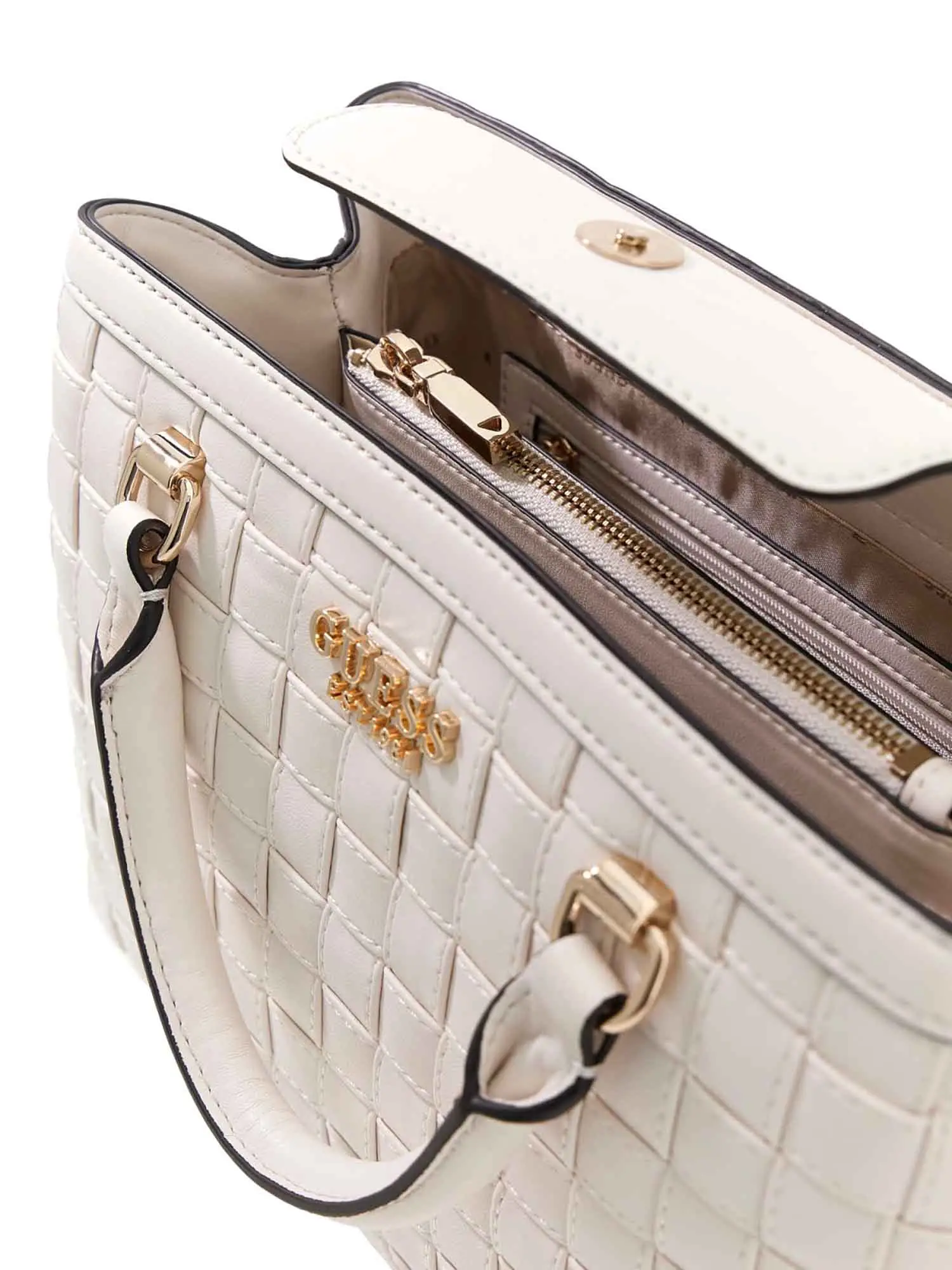 BORSA A MANO DONNA - GUESS BIANCO - HWWG84 18060 - Image 3