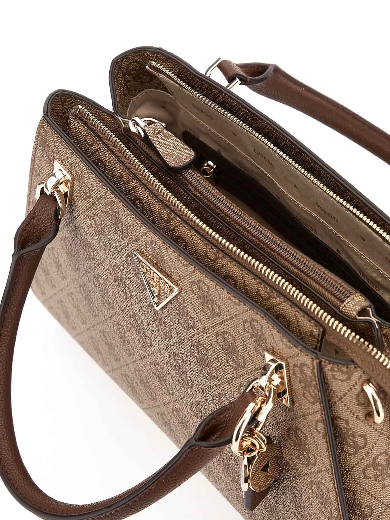 BORSA A MANO DONNA - GUESS MARRONE - HWBG96 72070 - Image 3