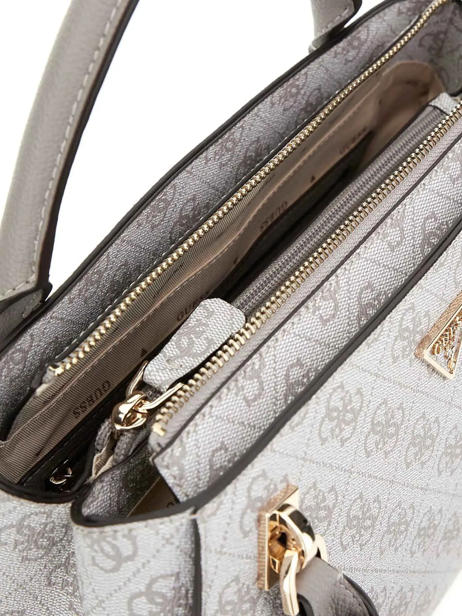 BORSA A MANO DONNA - GUESS TAUPE - HWBG96 72070 - Image 3