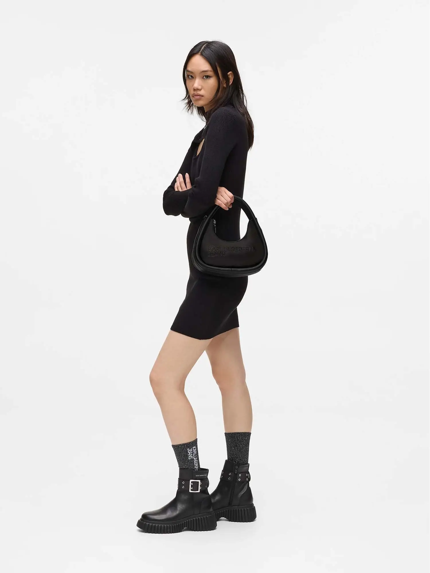 BORSA A MANO DONNA - KARL LAGERFELD NERO - A4W30152 - Image 5