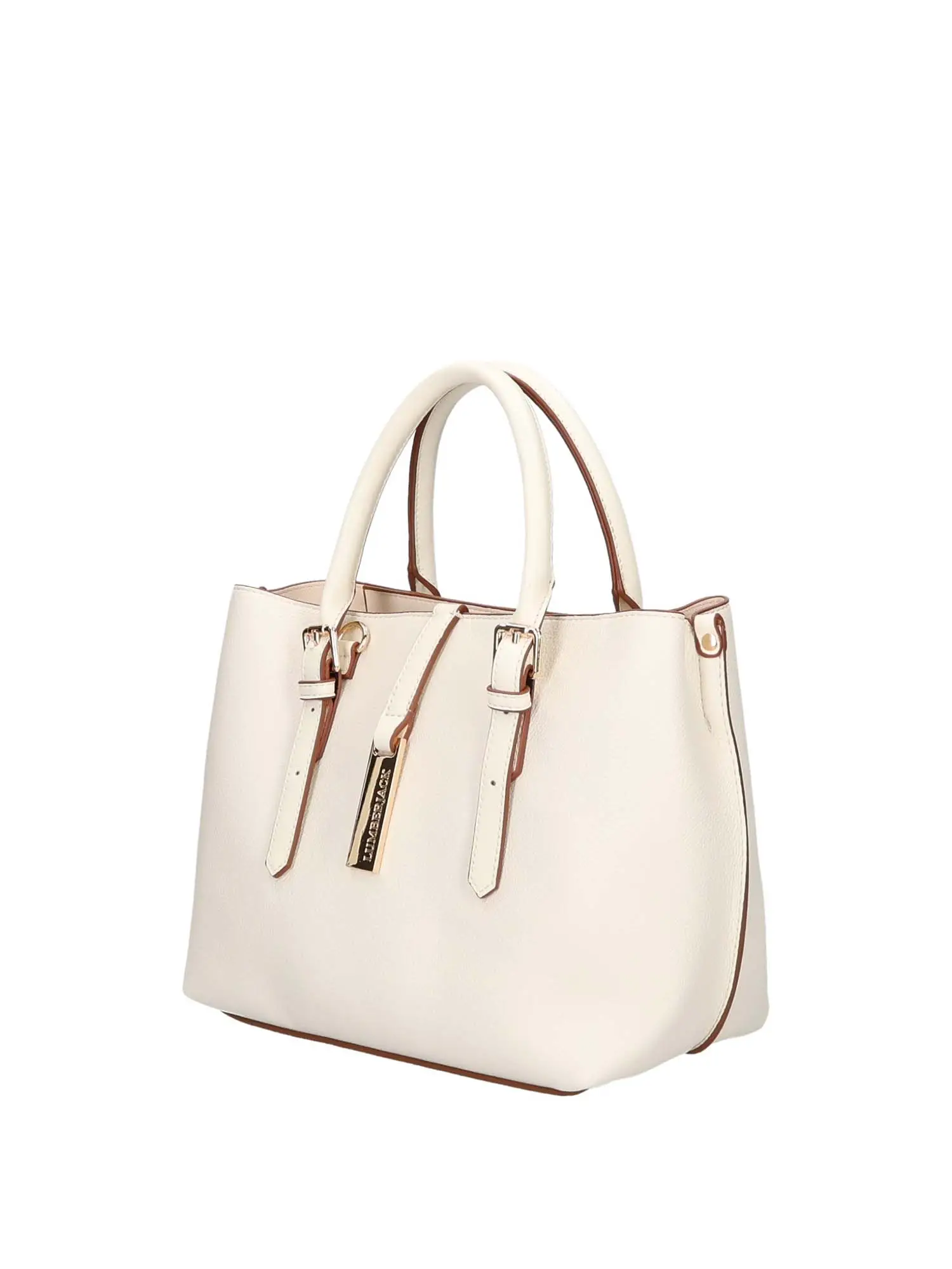 BORSA A MANO DONNA - LUMBERJACK BIANCO - LKP05WBA0214 - Image 2