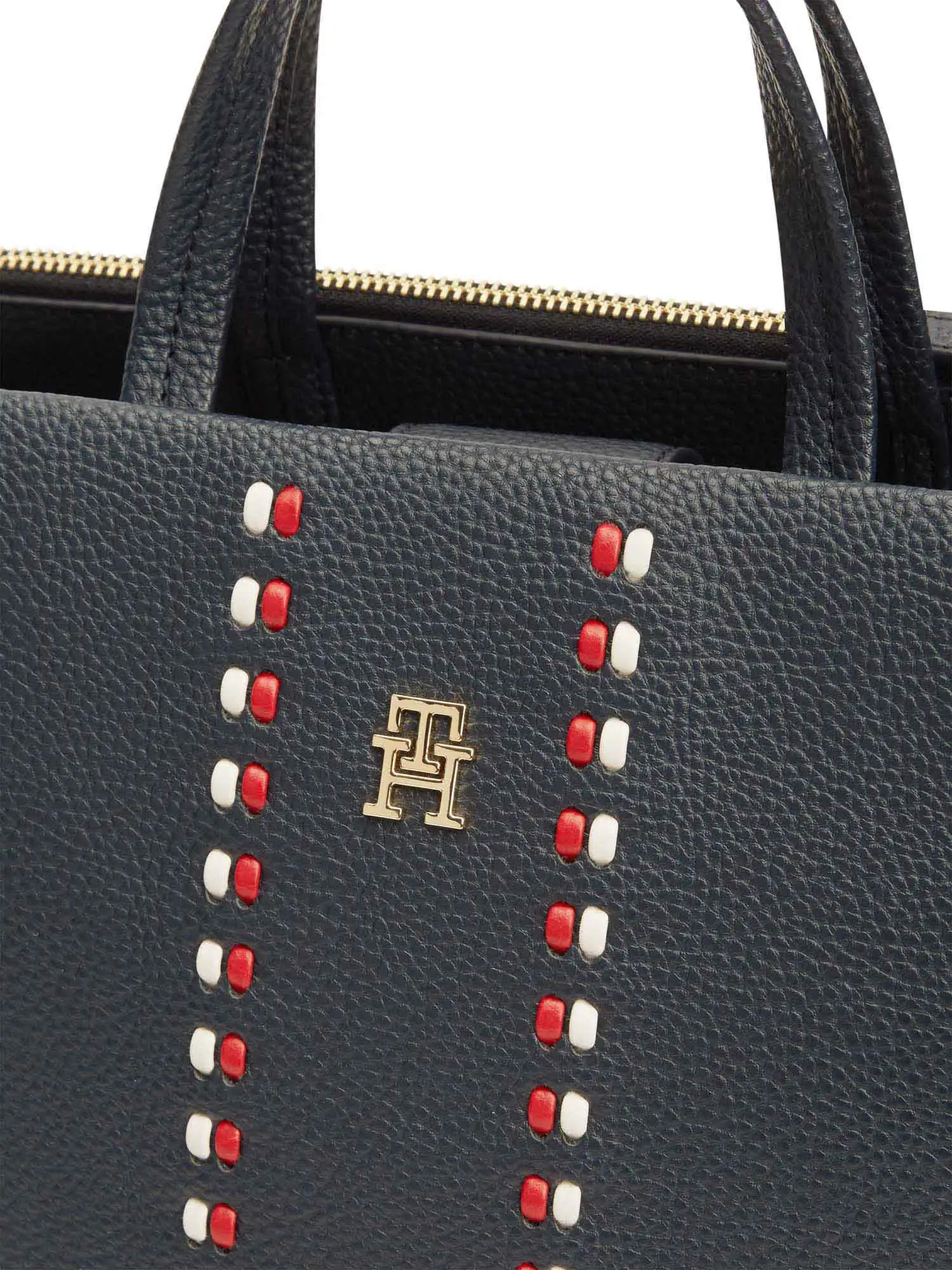 BORSA A MANO DONNA - TOMMY HILFIGER BLU - AW0AW18155 - Image 4