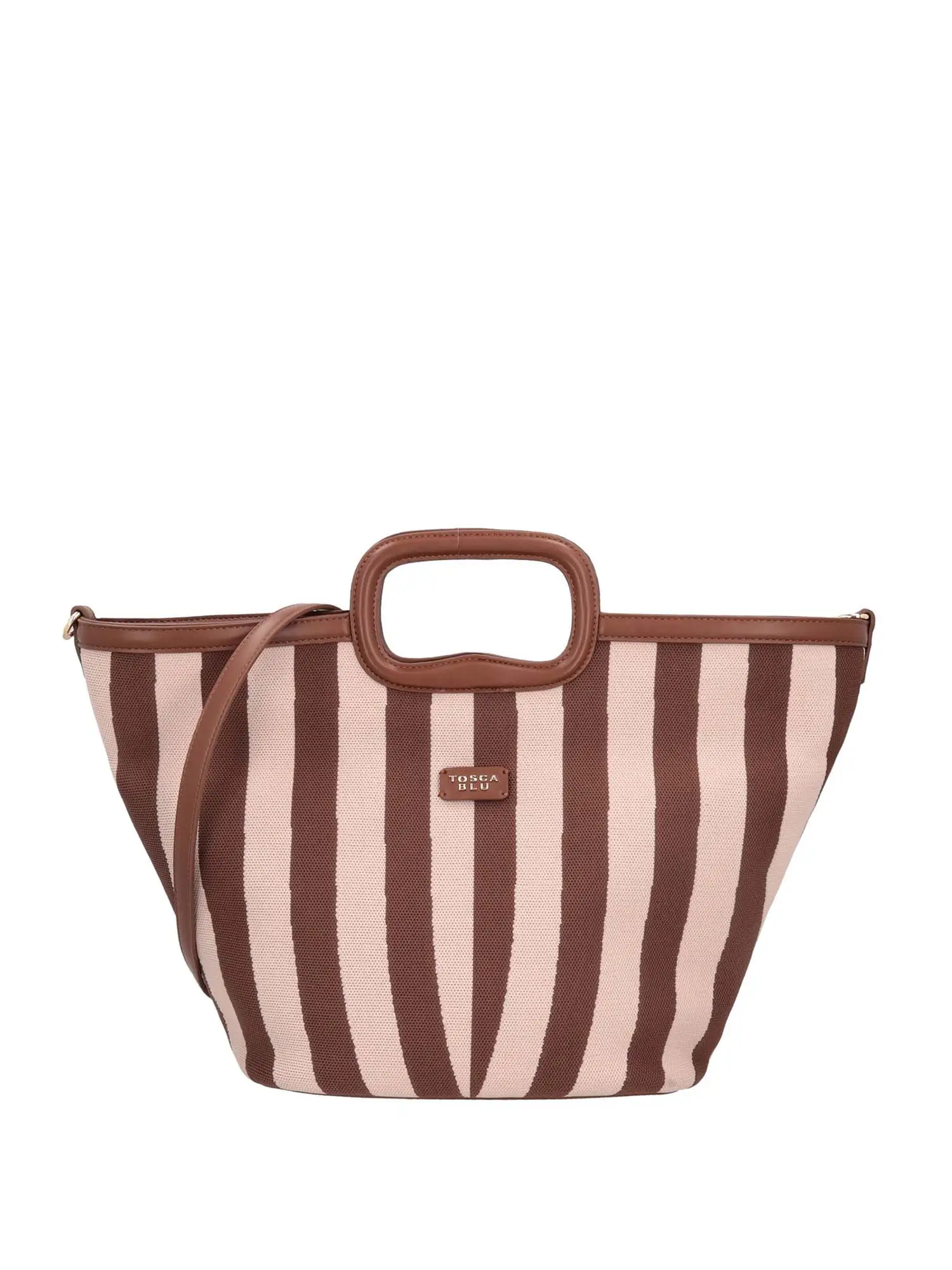 BORSA A MANO DONNA - TOSCA BLU MARRONE - TS26WB290