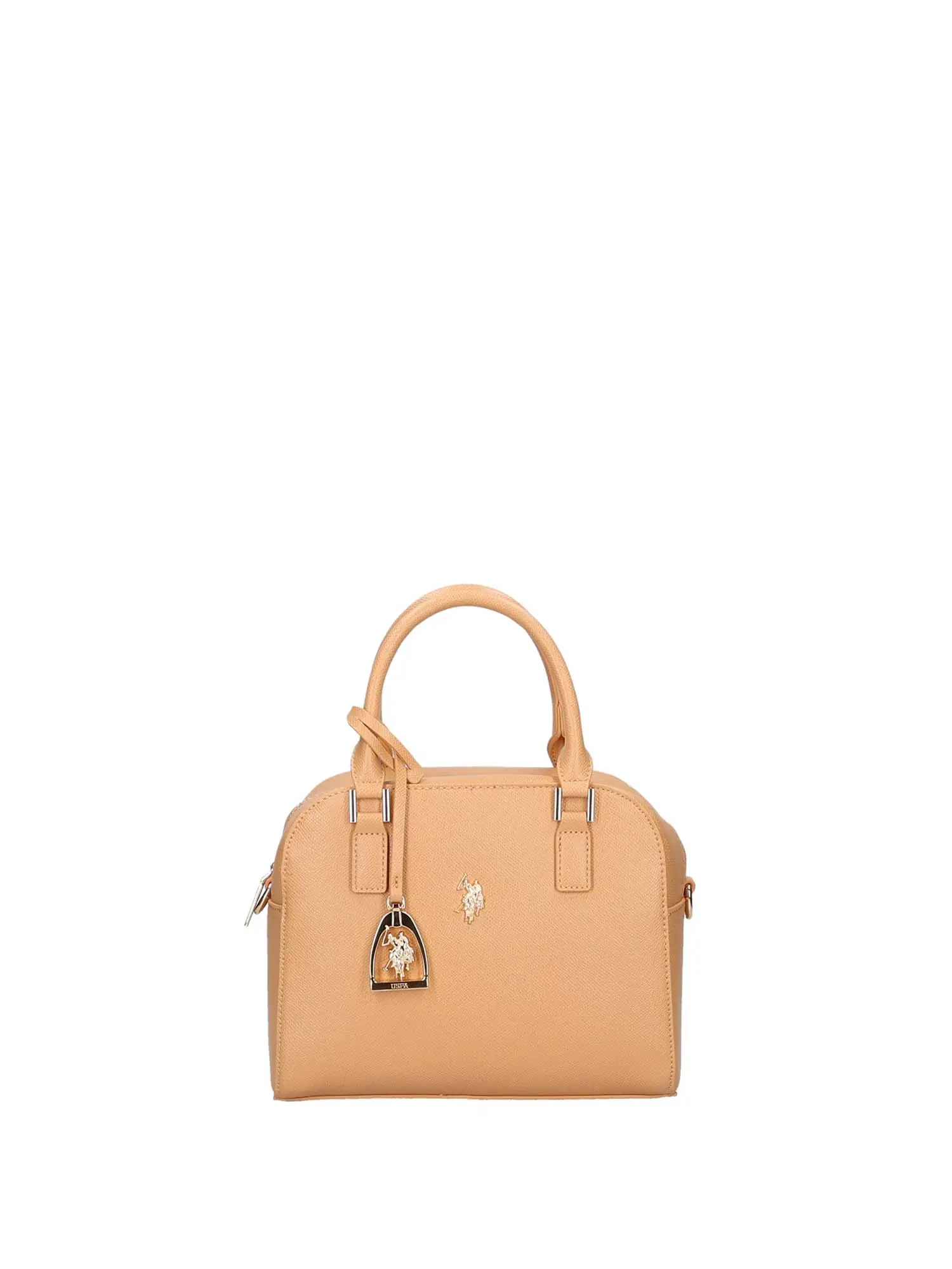 BORSA A MANO DONNA - US POLO ASSN. CAMEL - BEUJE9107WVP