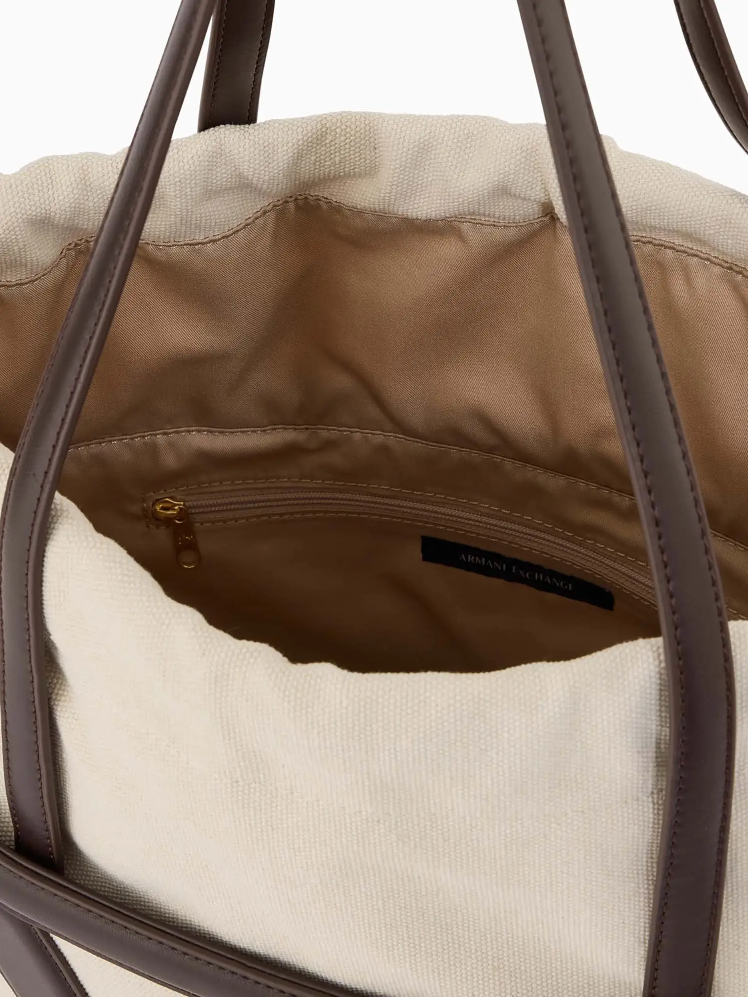 BORSA A SPALLA DONNA - ARMANI EXCHANGE BEIGE - XW002607 AF22635 - Image 4