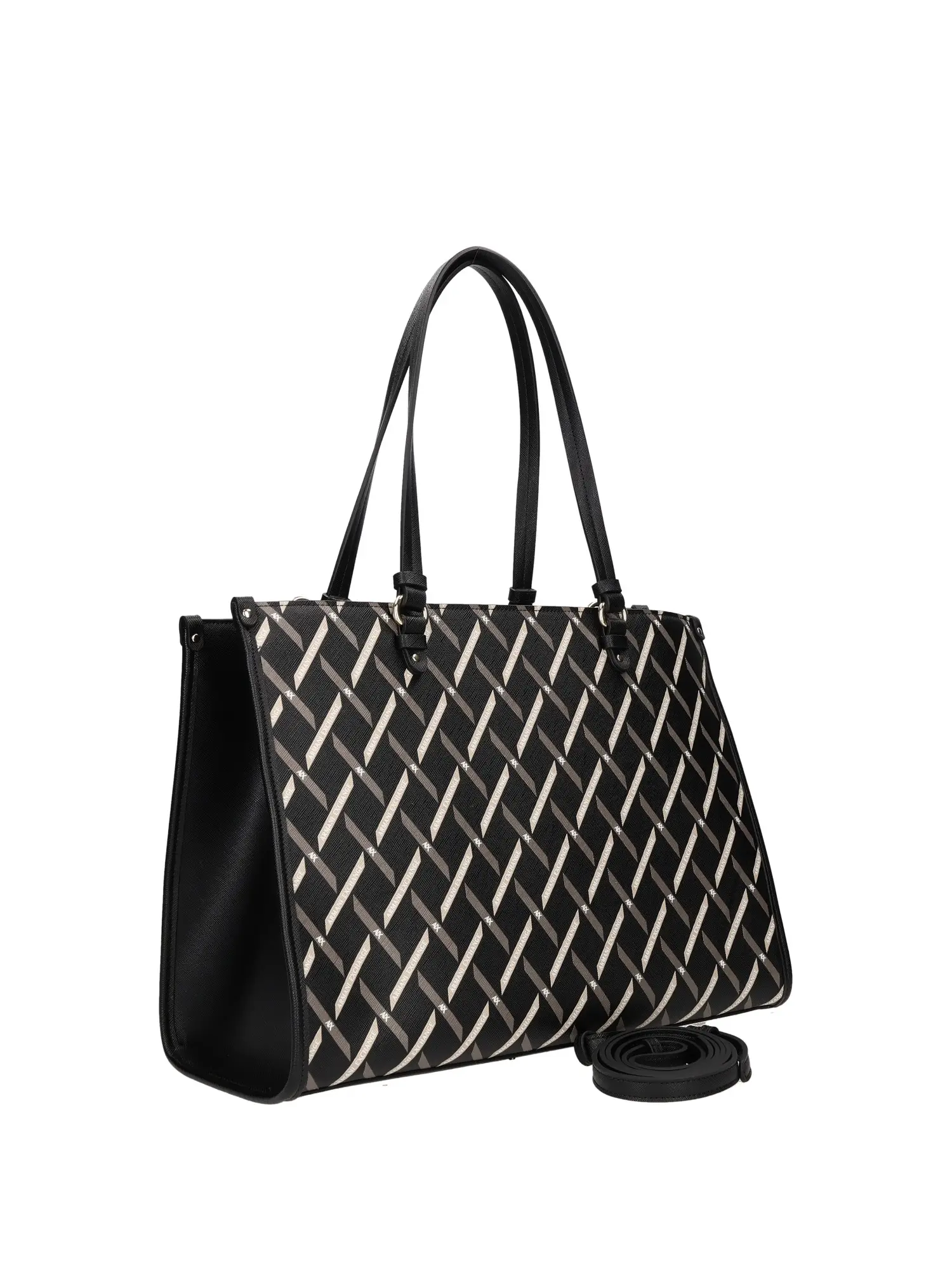 BORSA A SPALLA DONNA - ARMANI EXCHANGE NERO-NERO - XW000927 AF17155 - Image 3