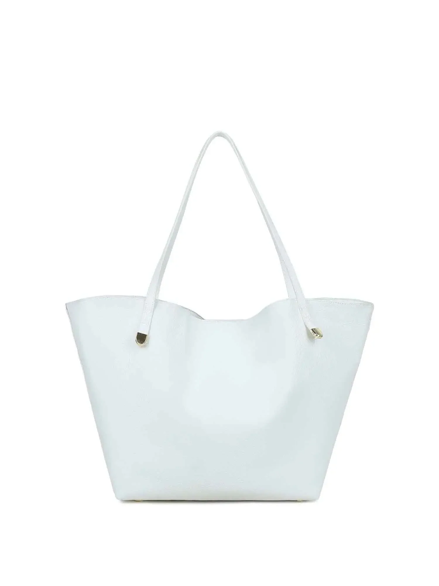 BORSA A SPALLA DONNA - BRACCIALINI BIANCO - B19031-PP - Image 3