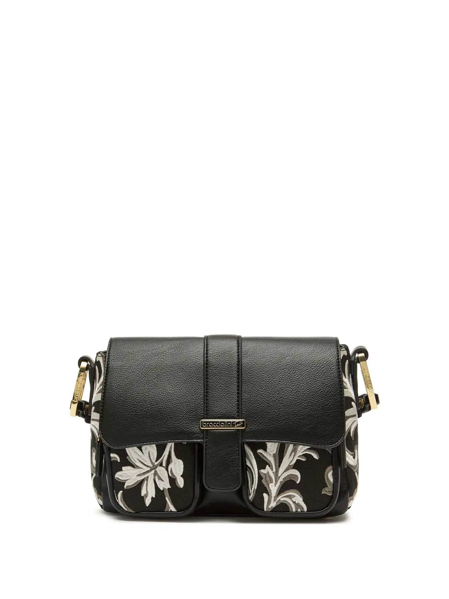 BORSA A SPALLA DONNA - BRACCIALINI NERO - B19120-TY