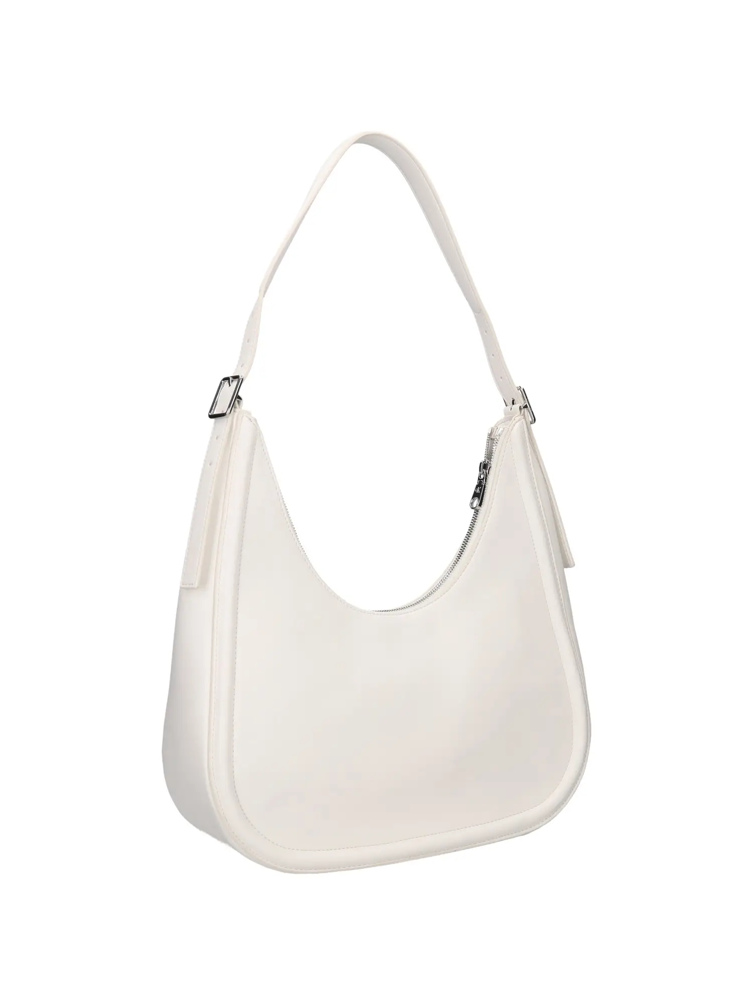 BORSA A SPALLA DONNA - CALVIN KLEIN BIANCO - LV04F3427G - Image 3