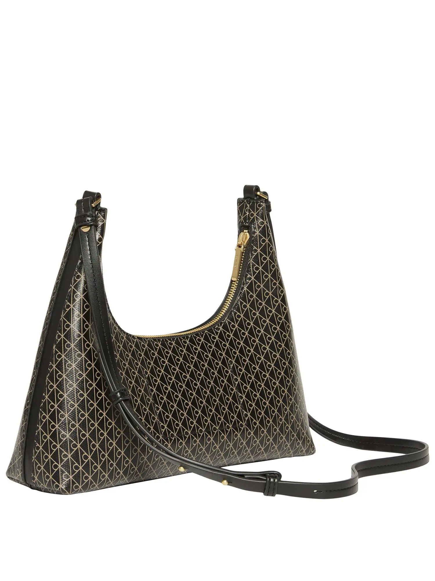 BORSA A SPALLA DONNA - CALVIN KLEIN NERO - LV04F3298G - Image 3