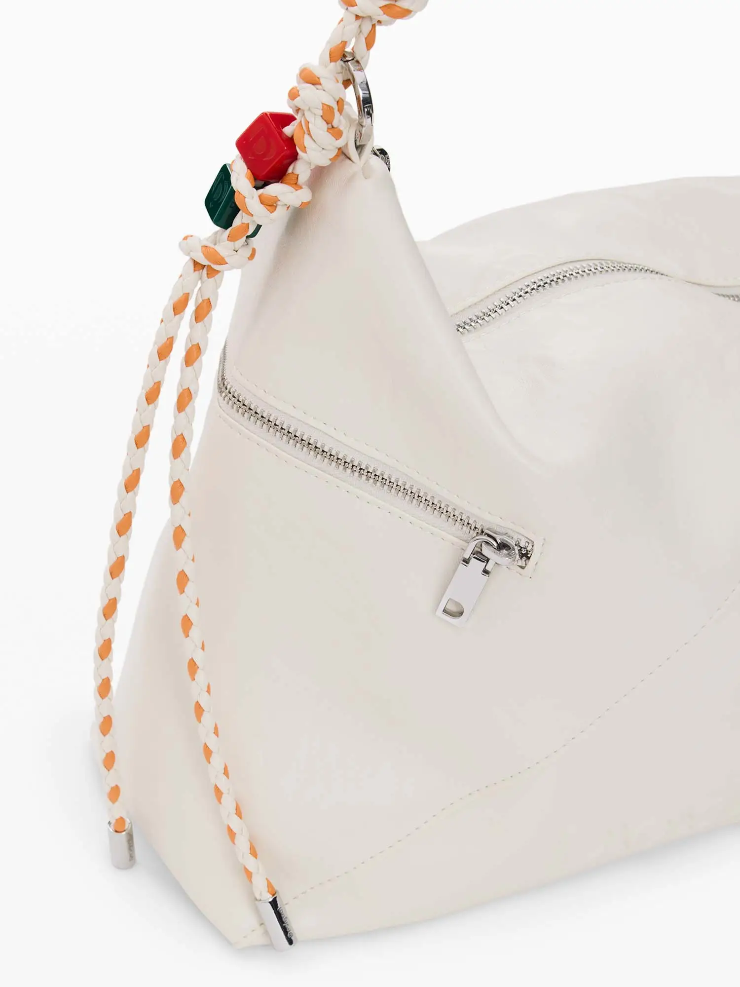 BORSA A SPALLA DONNA - DESIGUAL BIANCO - 26SAXPA7 - Image 4
