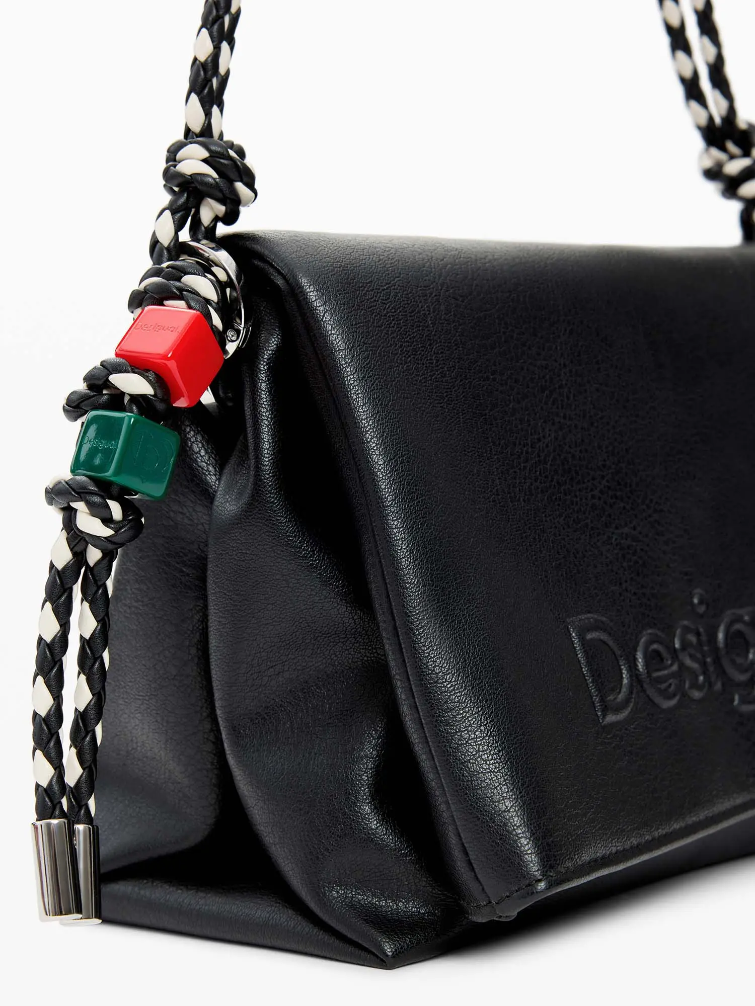 BORSA A SPALLA DONNA - DESIGUAL NERO - 26SAXP61 - Image 4