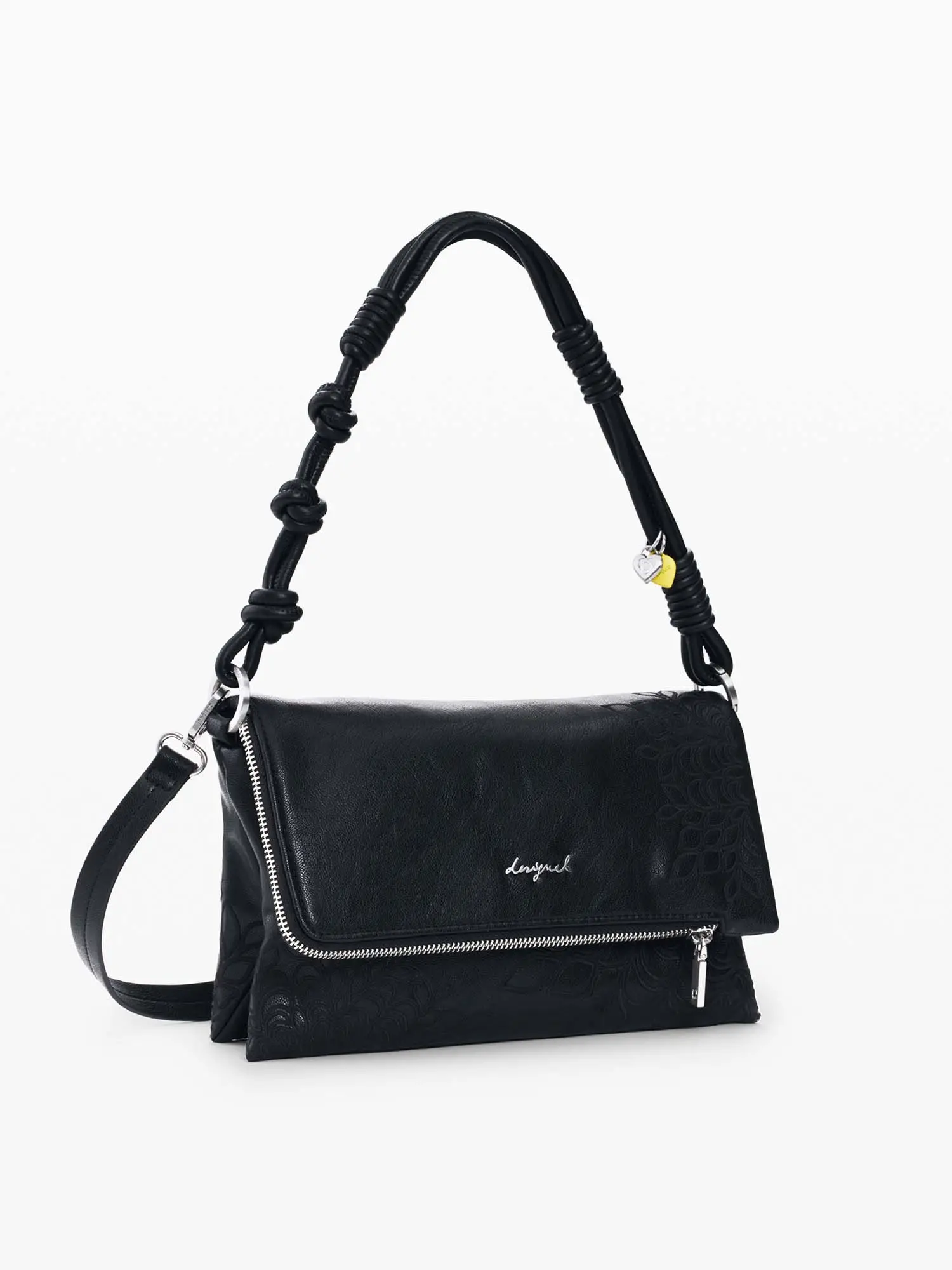 BORSA A SPALLA DONNA - DESIGUAL NERO - 26SAXPAX - Image 2