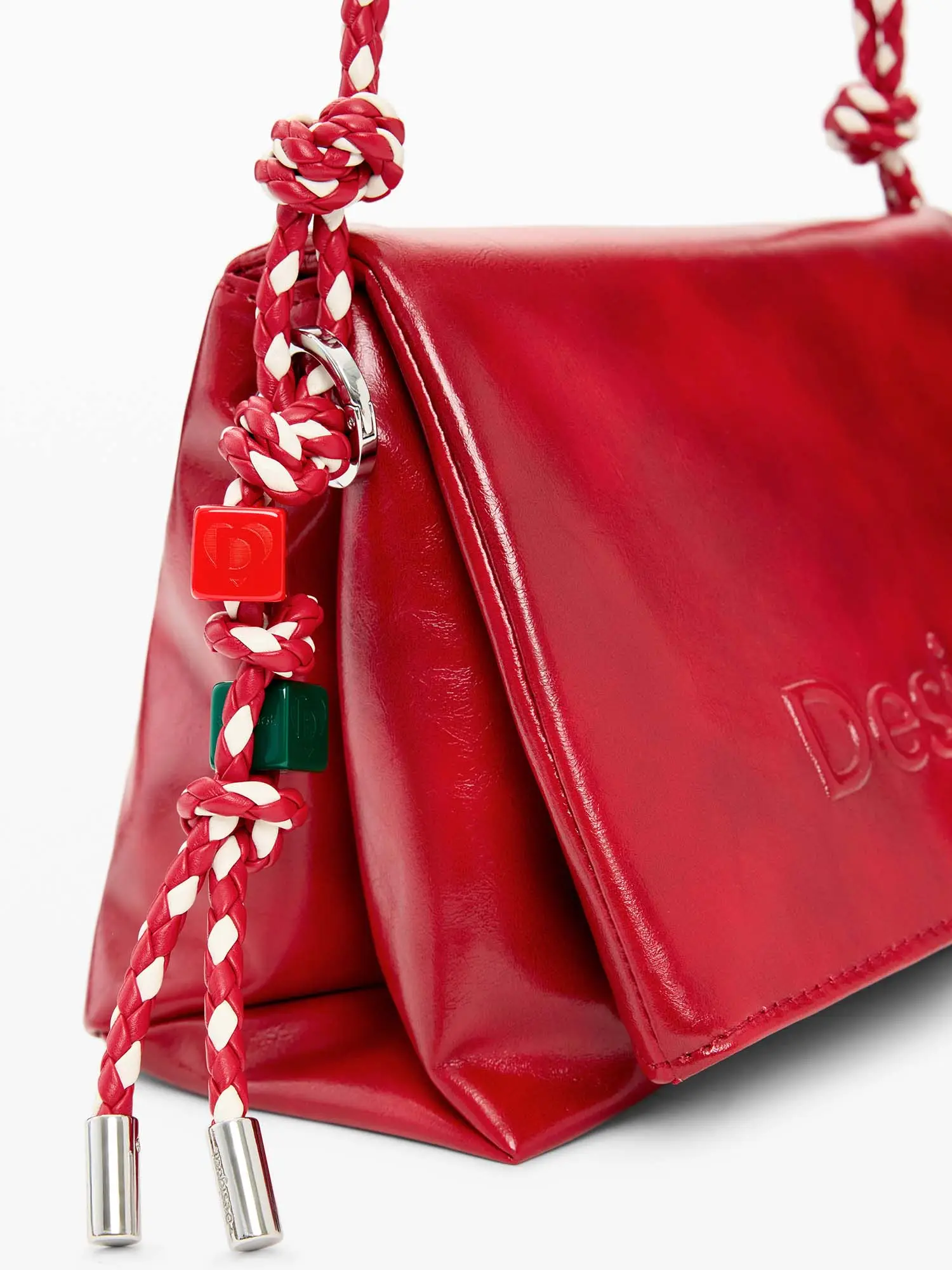 BORSA A SPALLA DONNA - DESIGUAL ROSSO - 26SAXPAA - Image 4