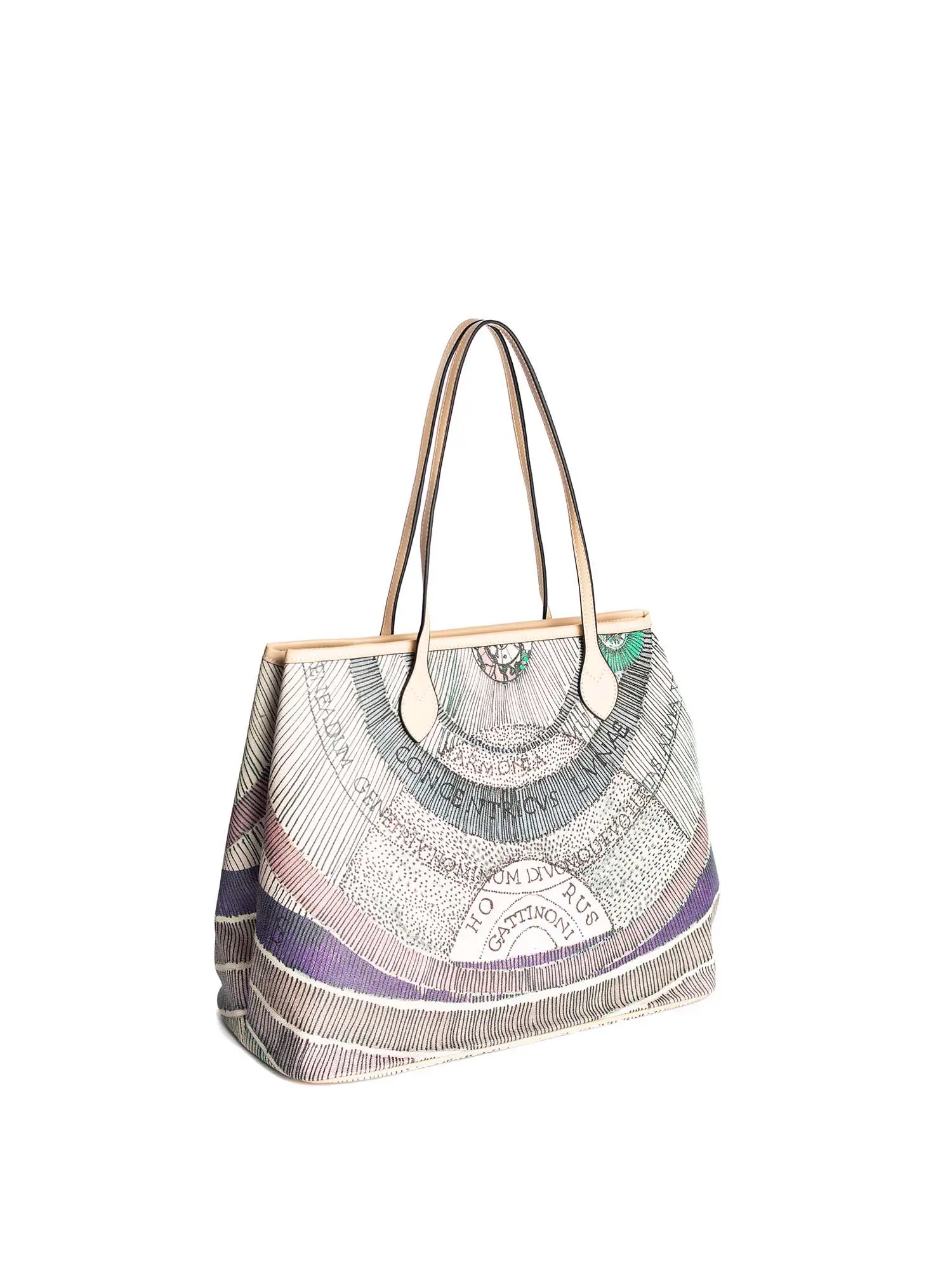 BORSA A SPALLA DONNA - GATTINONI BEIGE - BIGPL6427WPQ - Image 2