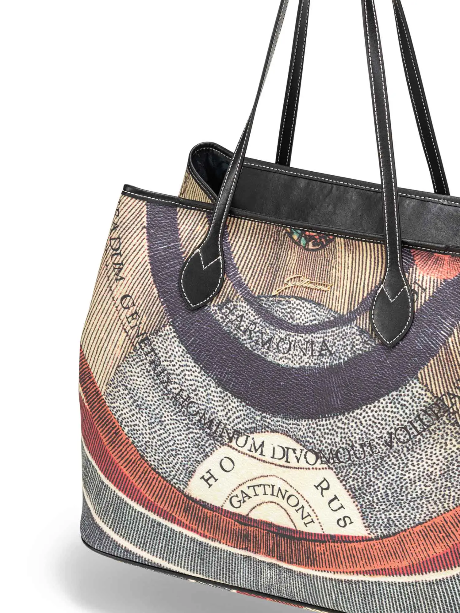 BORSA A SPALLA DONNA - GATTINONI CLASSICO-NERO - BIGPL6427WPQ - Image 2