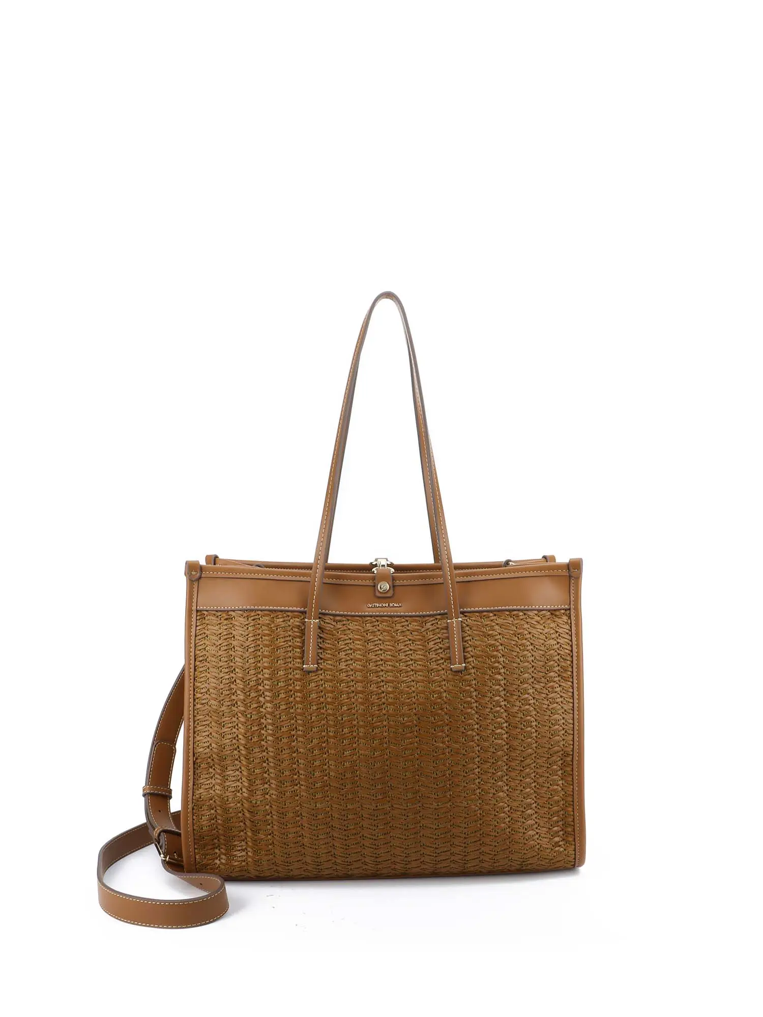 BORSA A SPALLA DONNA - GATTINONI ROMA TAN - BEN268840WVP