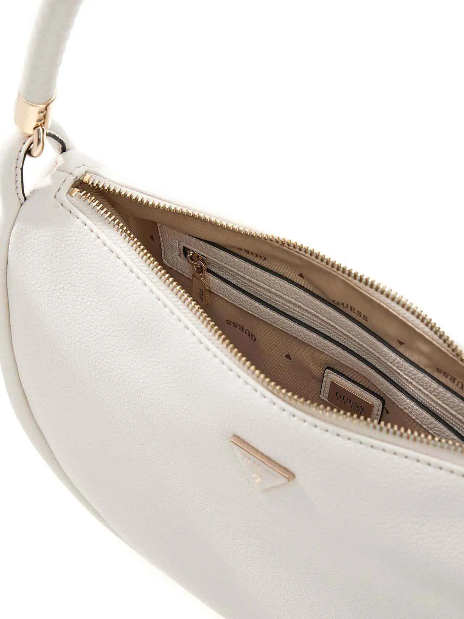 BORSA A SPALLA DONNA - GUESS BIANCO - HWBG99 18010 - Image 3