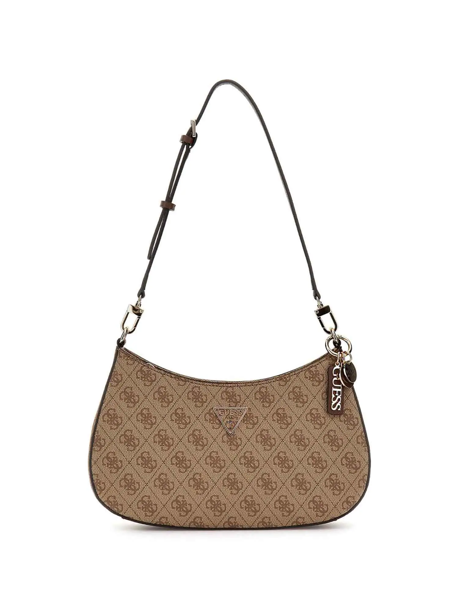 BORSA A SPALLA DONNA - GUESS MARRONE - HWBG96 72180