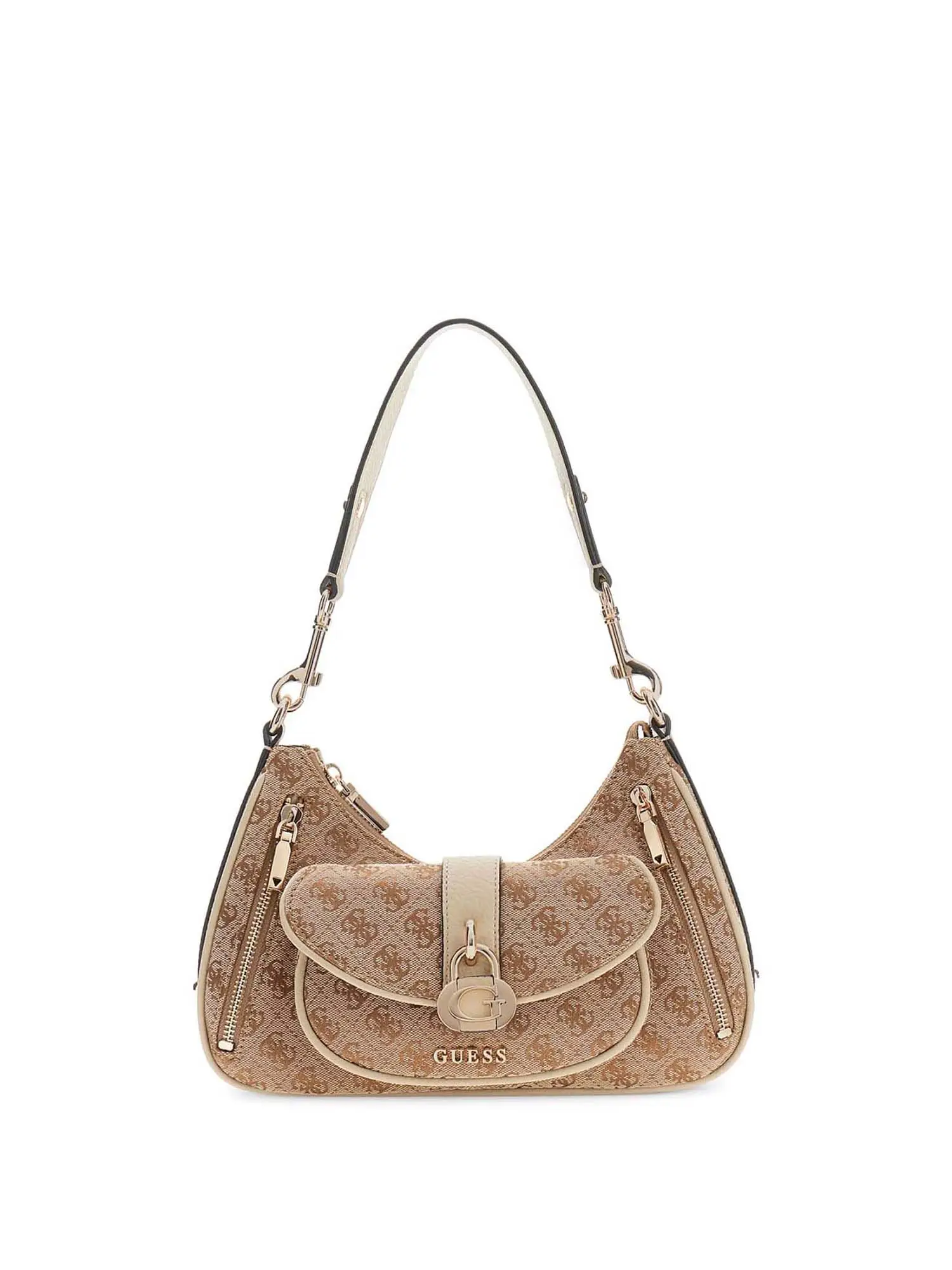 BORSA A SPALLA DONNA - GUESS MARRONE - HWJG83 62180