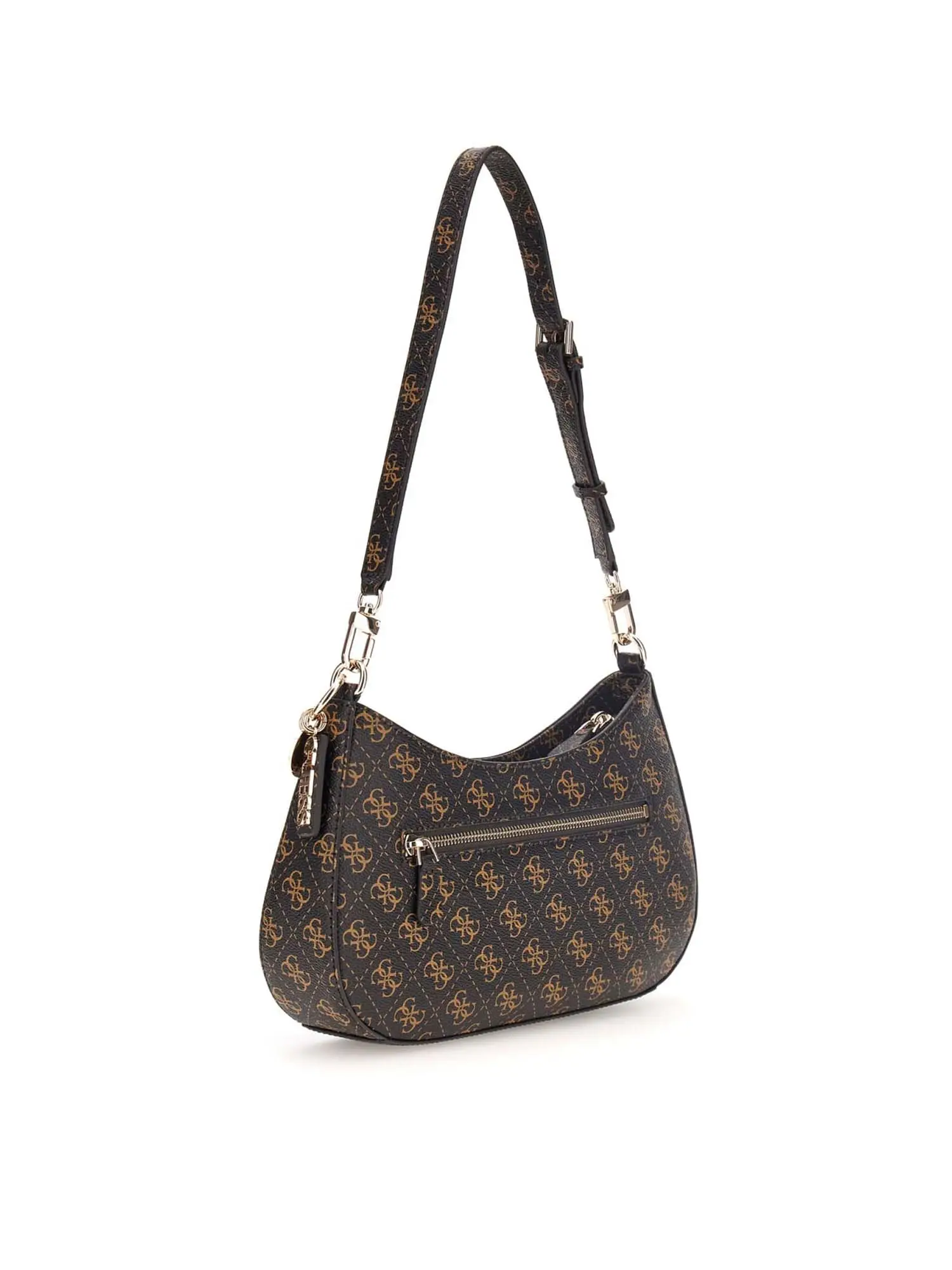 BORSA A SPALLA DONNA - GUESS MARRONE - HWQG96 72180 - Image 2