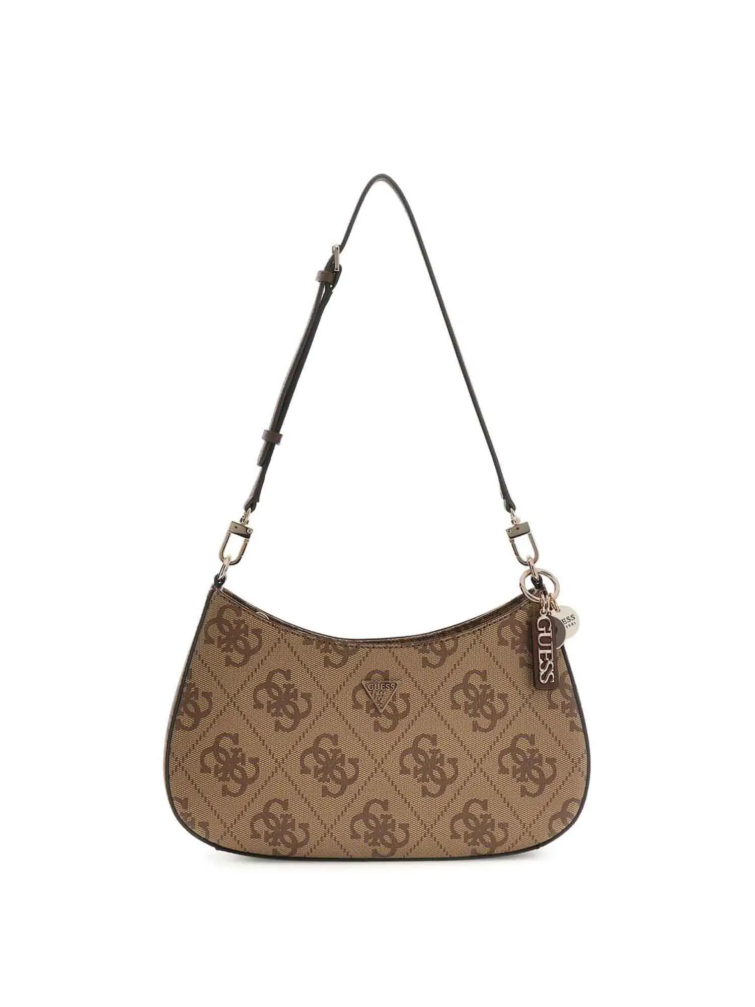 BORSA A SPALLA DONNA - GUESS MARRONE - HWSO96 72180