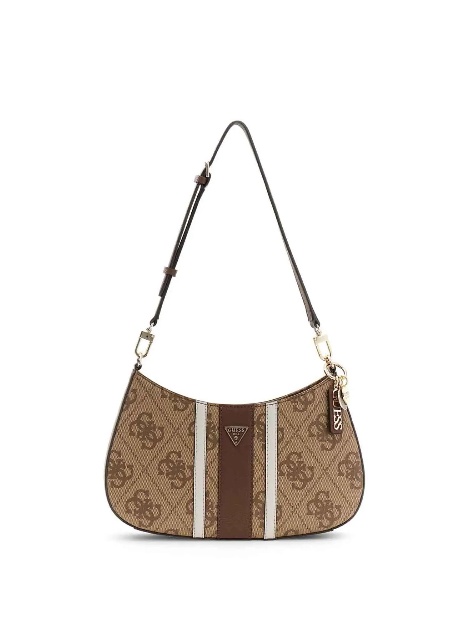 BORSA A SPALLA DONNA - GUESS MARRONE - HWSS96 72180