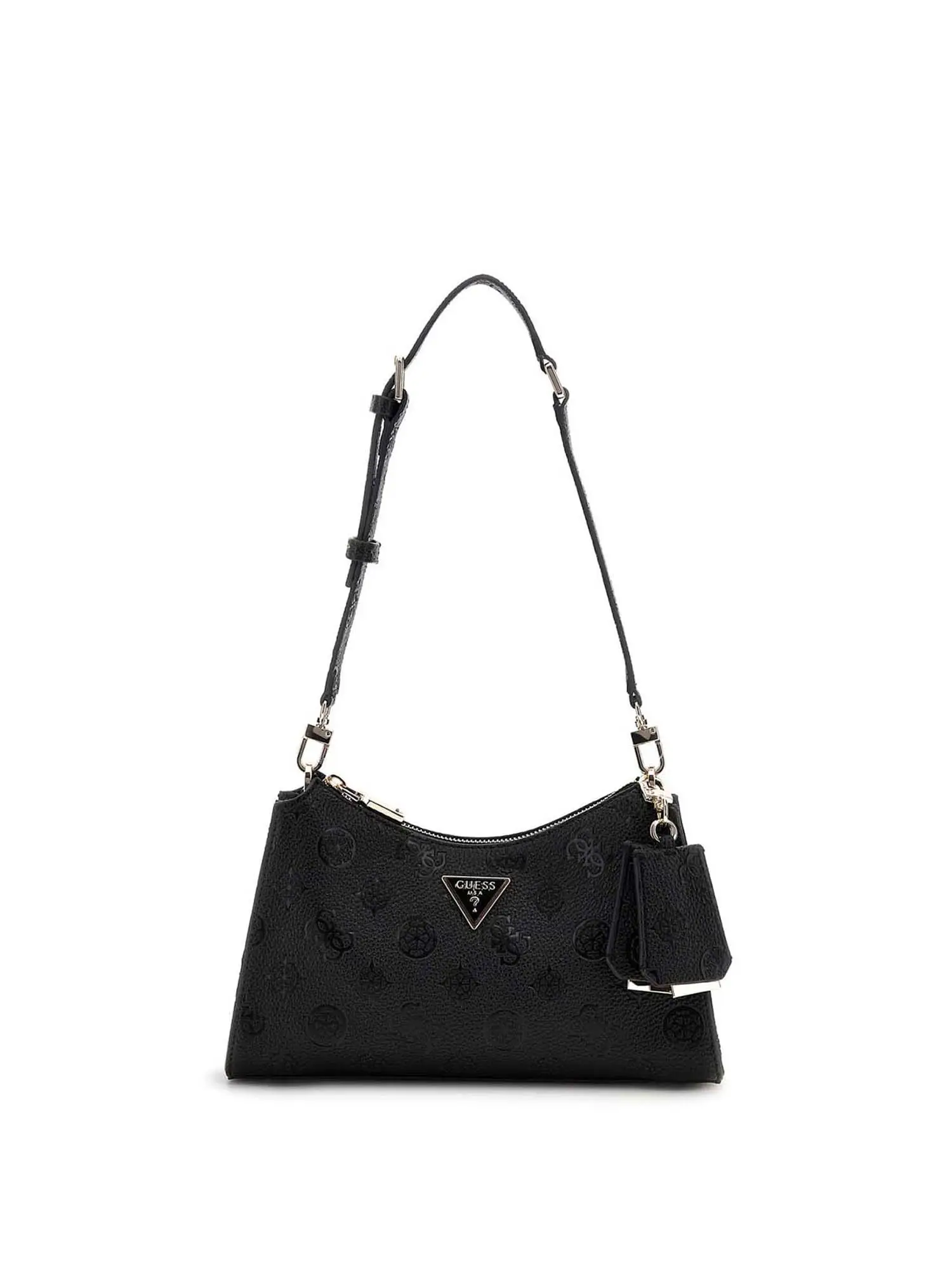 BORSA A SPALLA DONNA - GUESS NERO - HWPD98 88180