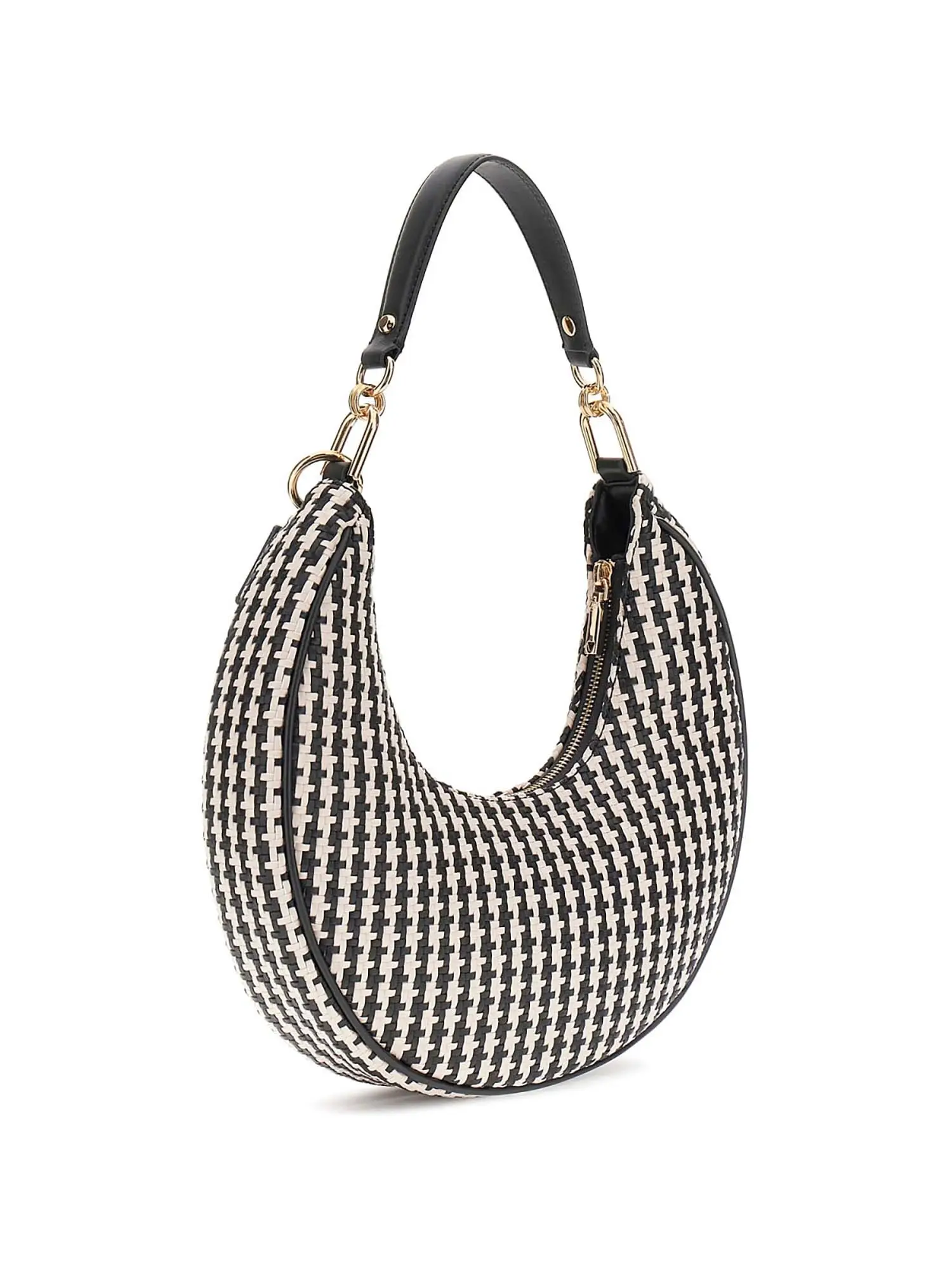 BORSA A SPALLA DONNA - GUESS NERO-MULTI - HWWG96 31020 - Image 2