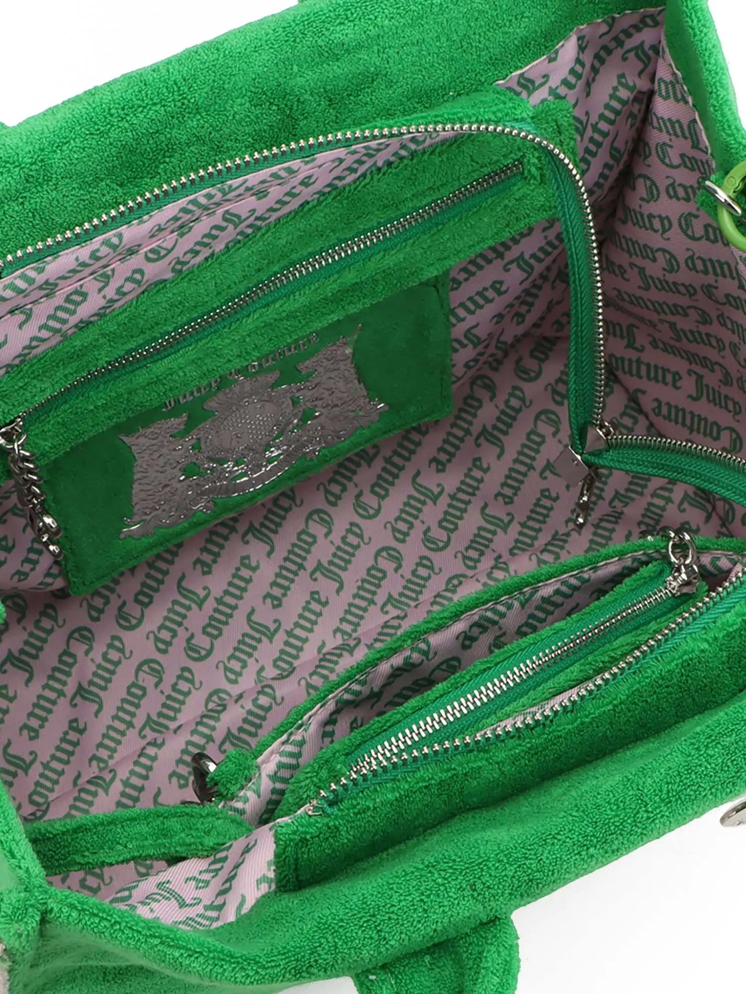 BORSA A SPALLA DONNA - JUICY COUTURE VERDE - BEJIR9953WPN - Image 5
