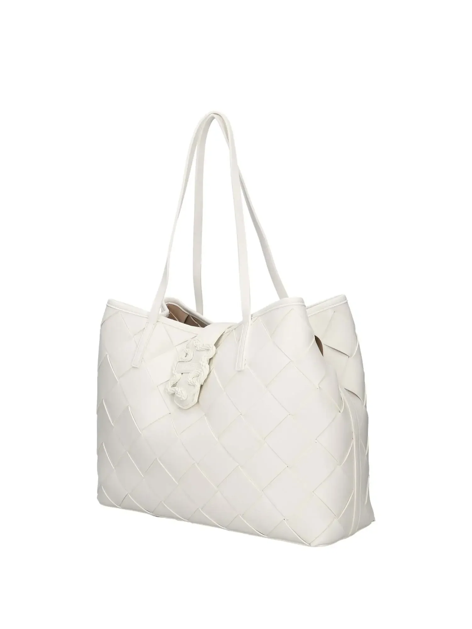 BORSA A SPALLA DONNA - JUST CAVALLI BIANCO - 80RA4BM2 ZSD88 - Image 3