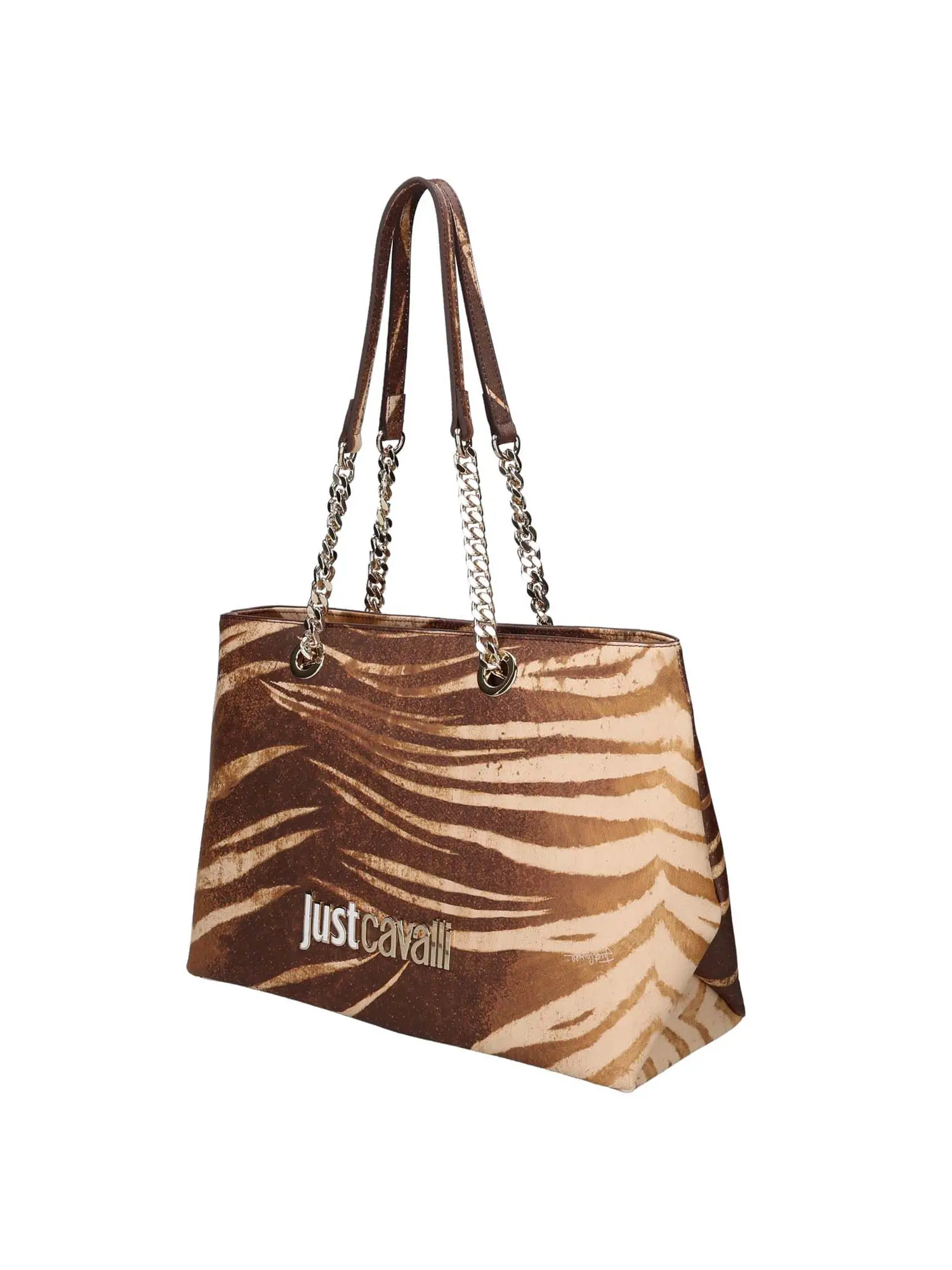 BORSA A SPALLA DONNA - JUST CAVALLI NATURALE - 80RA4BB9 ZSA85 - Image 2