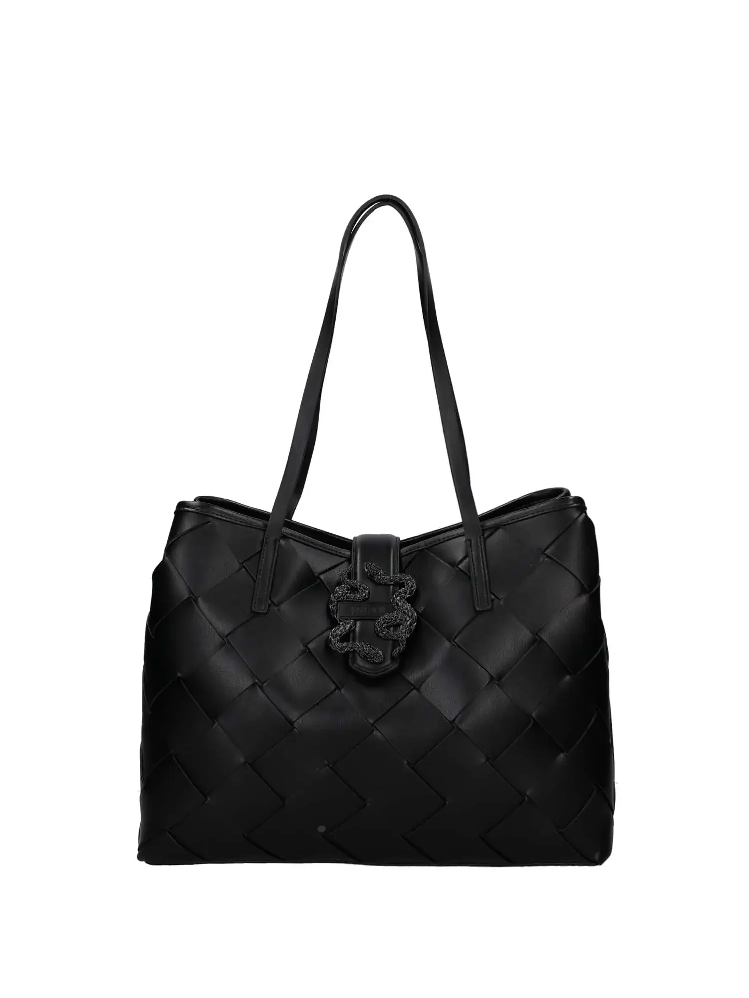 BORSA A SPALLA DONNA - JUST CAVALLI NERO - 80RA4BM2 ZSD88 - Image 2