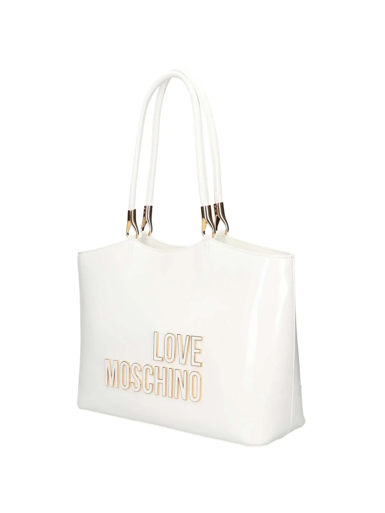 BORSA A SPALLA DONNA - LOVE MOSCHINO BIANCO - JC4247PP0OKE1 - Image 2