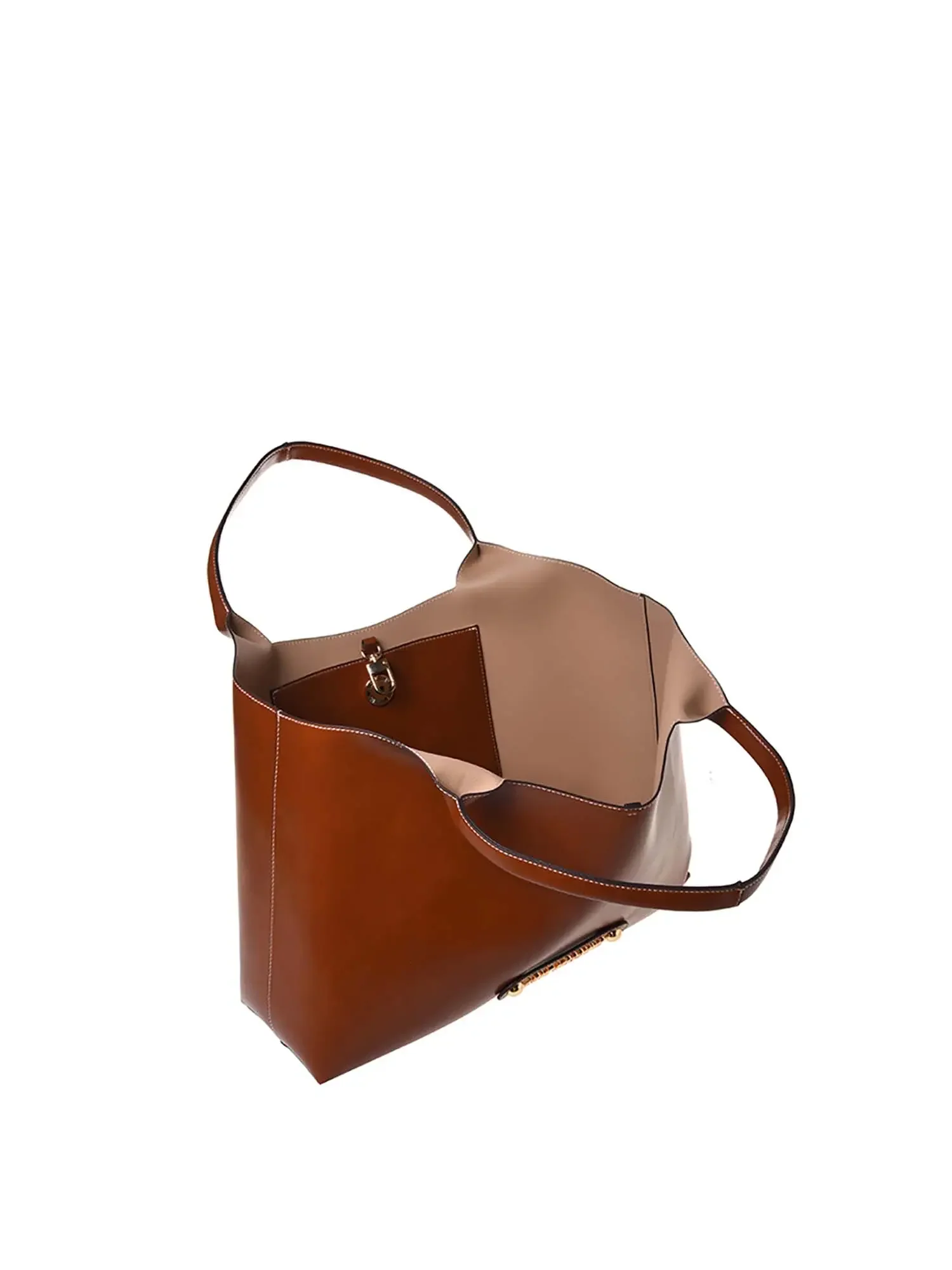 BORSA A SPALLA DONNA - LOVE MOSCHINO CUOIO - JC4129PP1OLH0 - Image 3