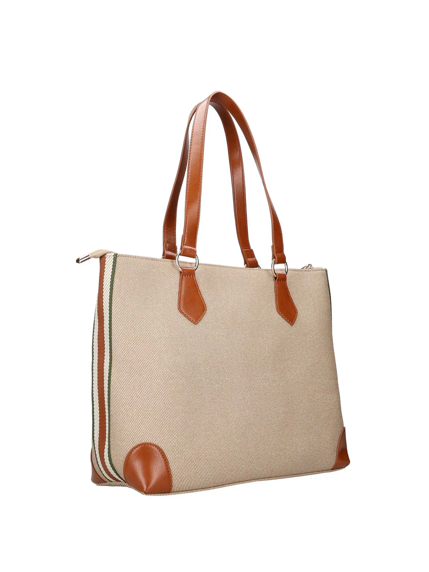 BORSA A SPALLA DONNA - LUMBERJACK NATURALE - LKP05WBA0701 - Image 3