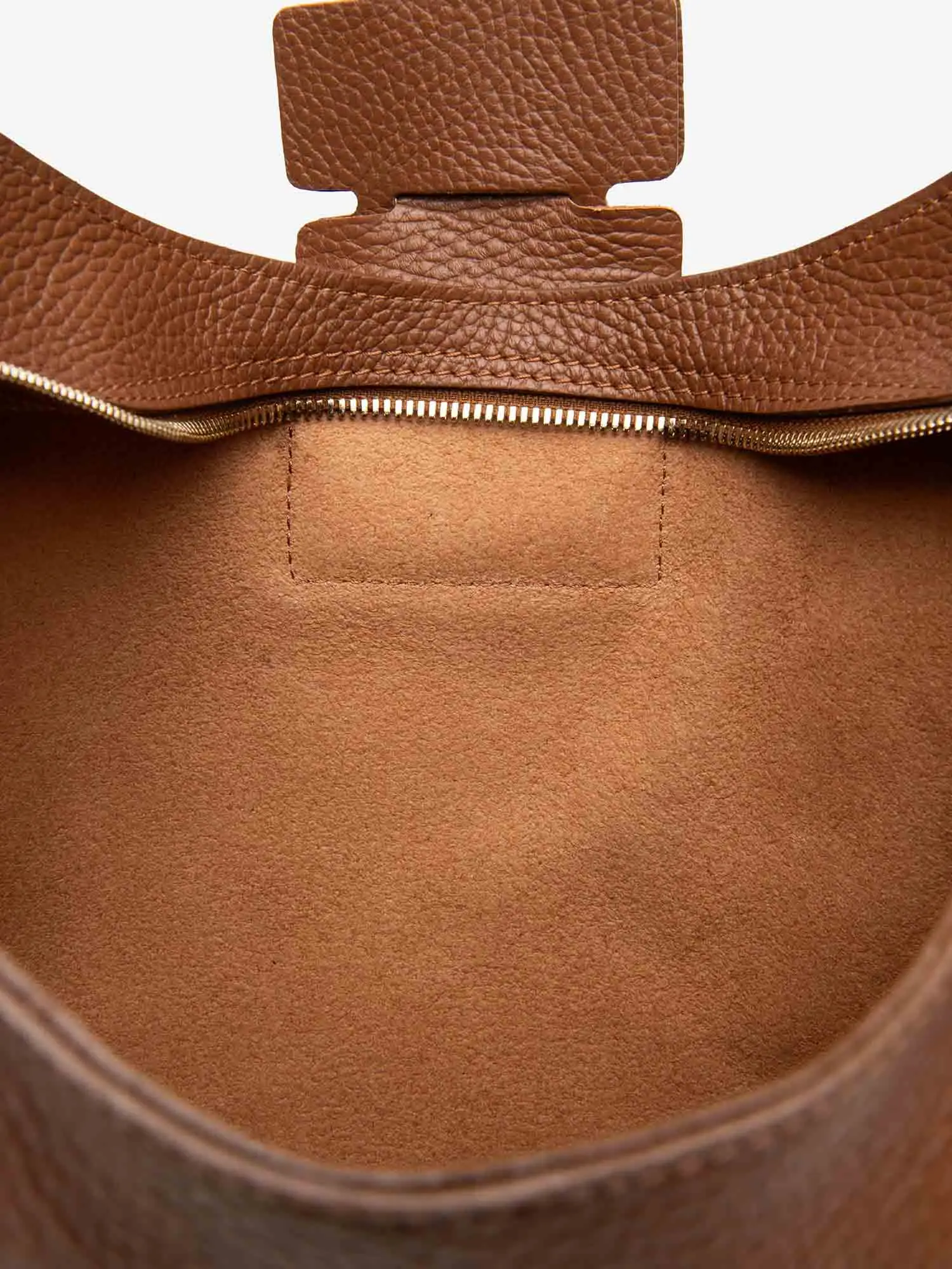 BORSA A SPALLA DONNA - NERO GIARDINI CUOIO - E644161D - Image 4