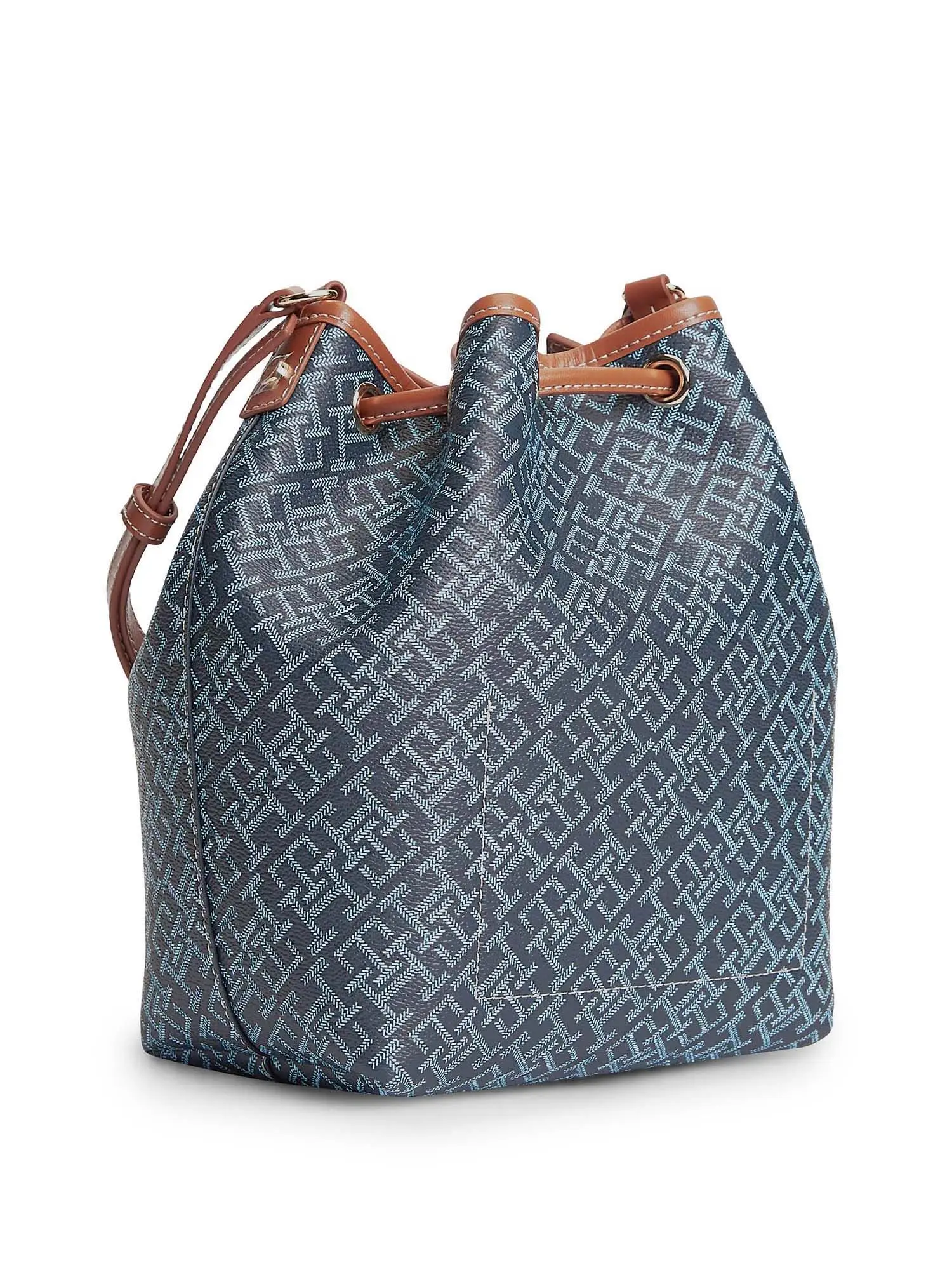 BORSA A SPALLA DONNA - TOMMY HILFIGER BLU - AW0AW18392 - Image 2